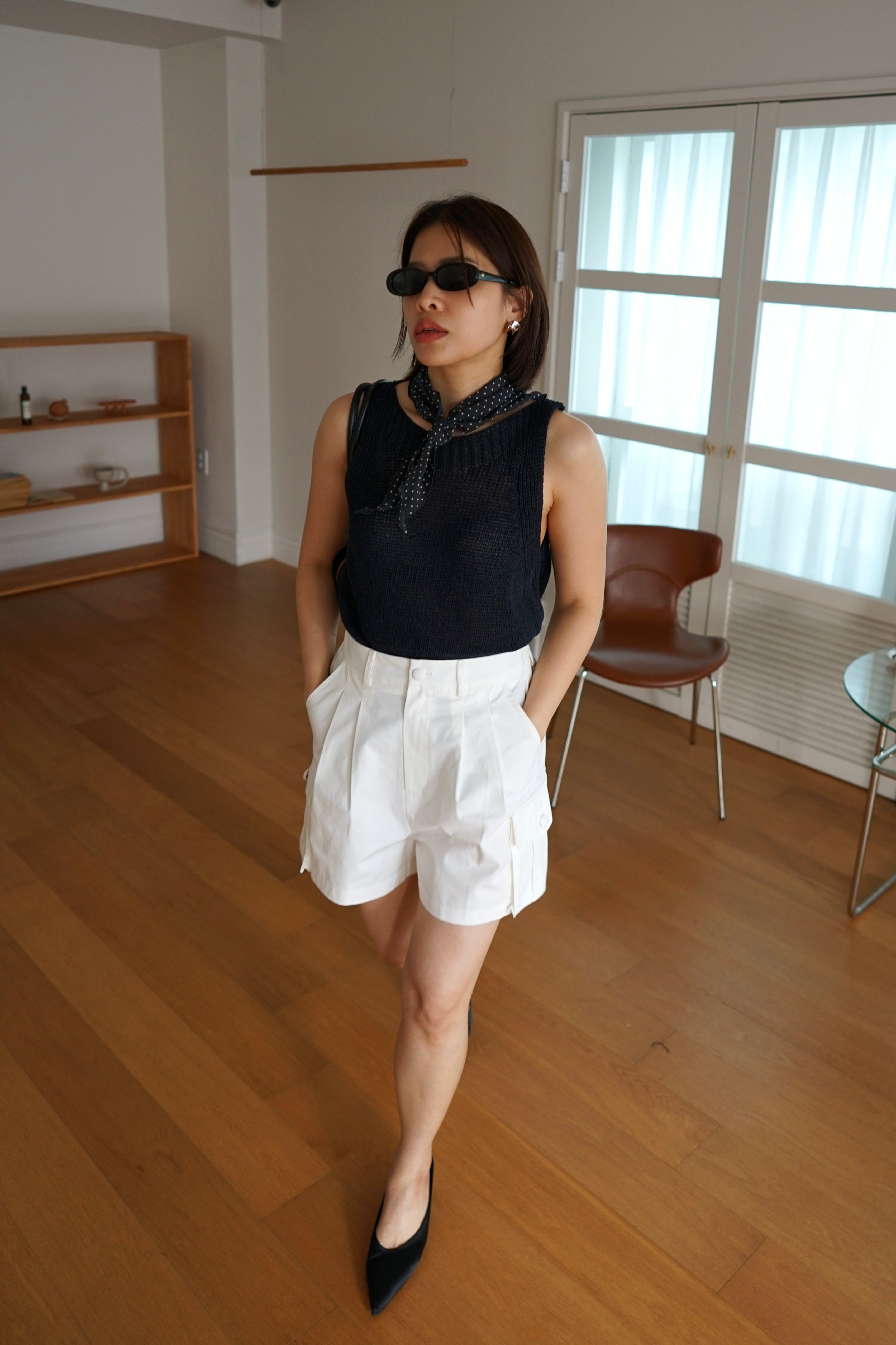 Roma highrise cargo pocket shorts