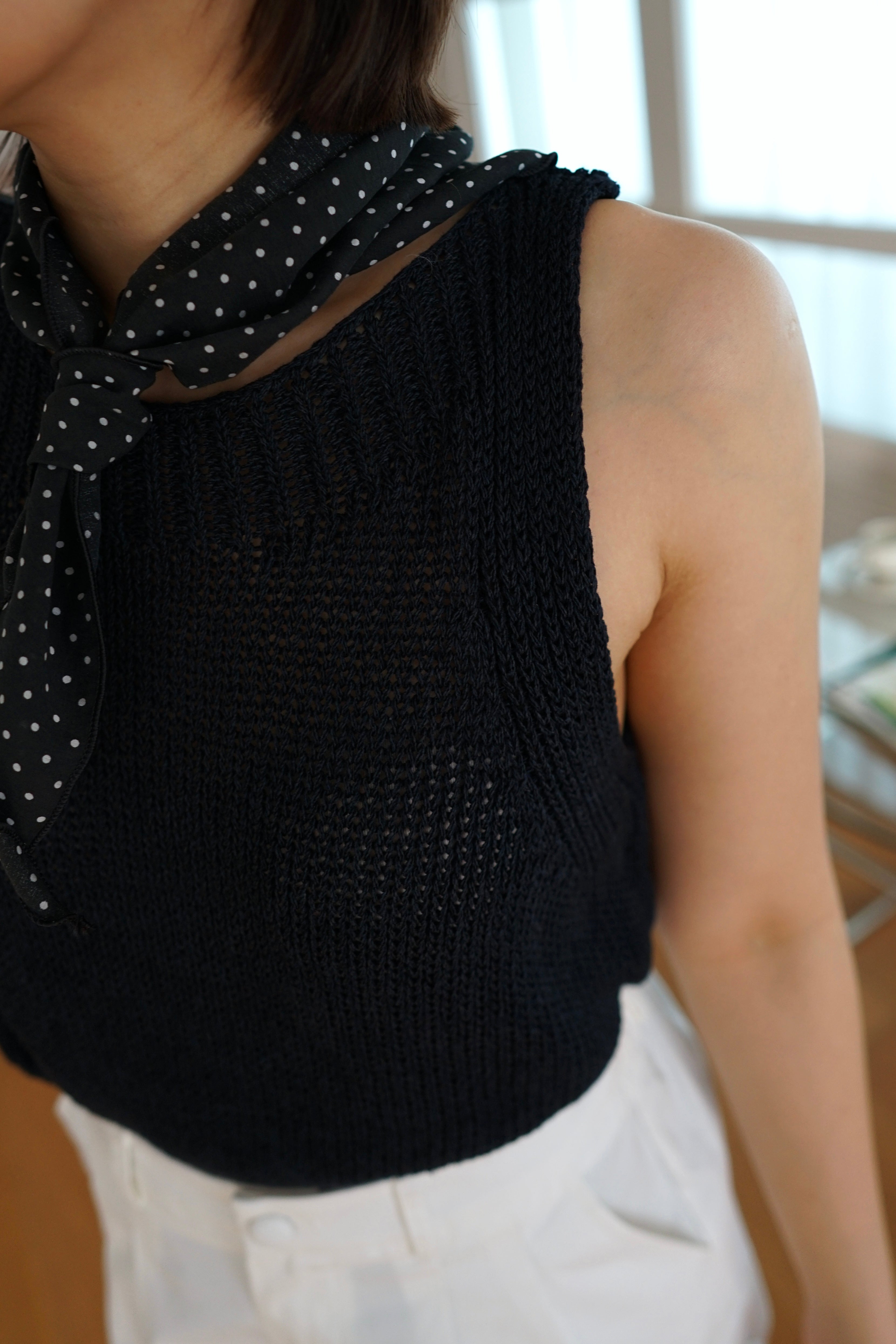 summer knitting tank top