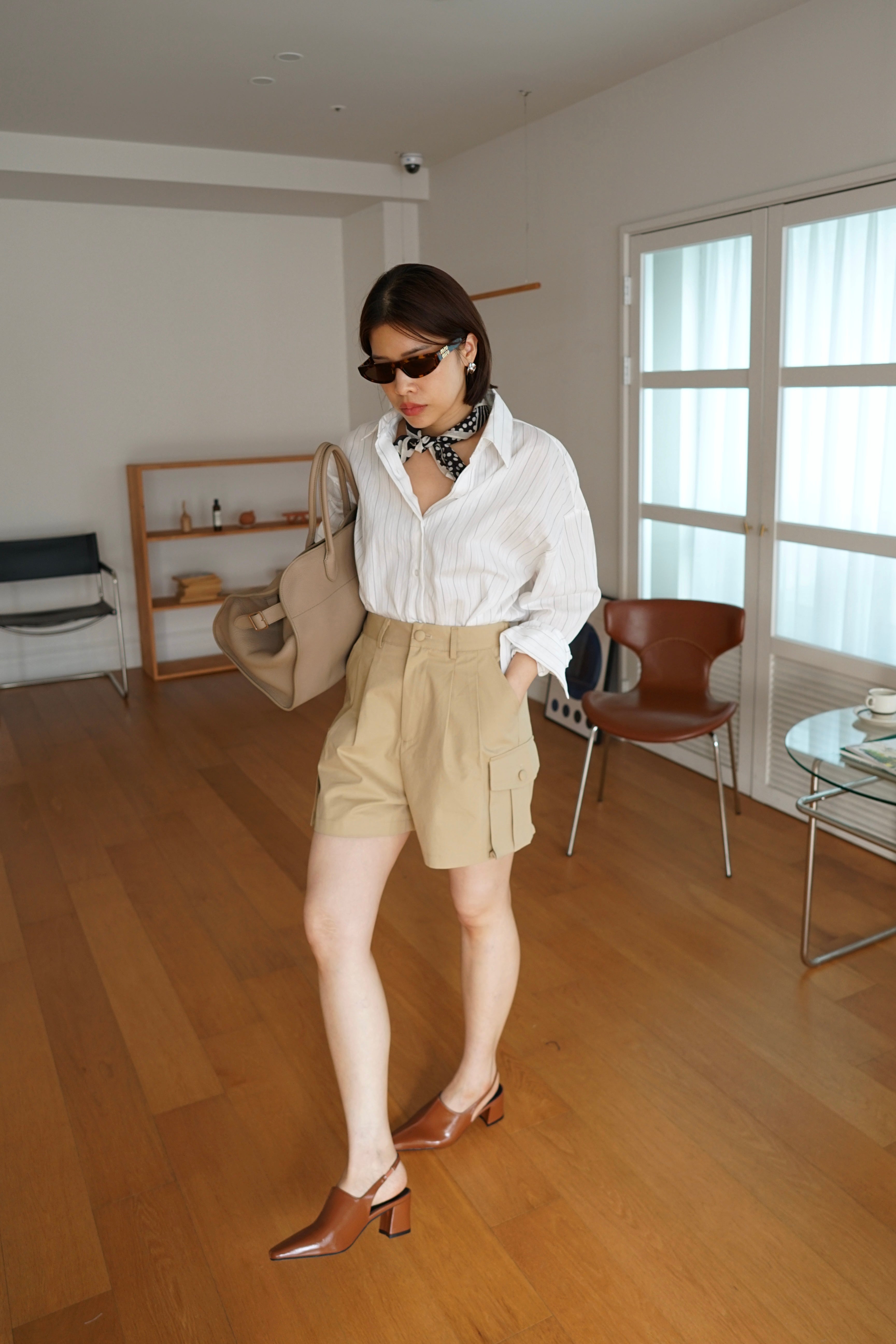 Roma highrise cargo pocket shorts