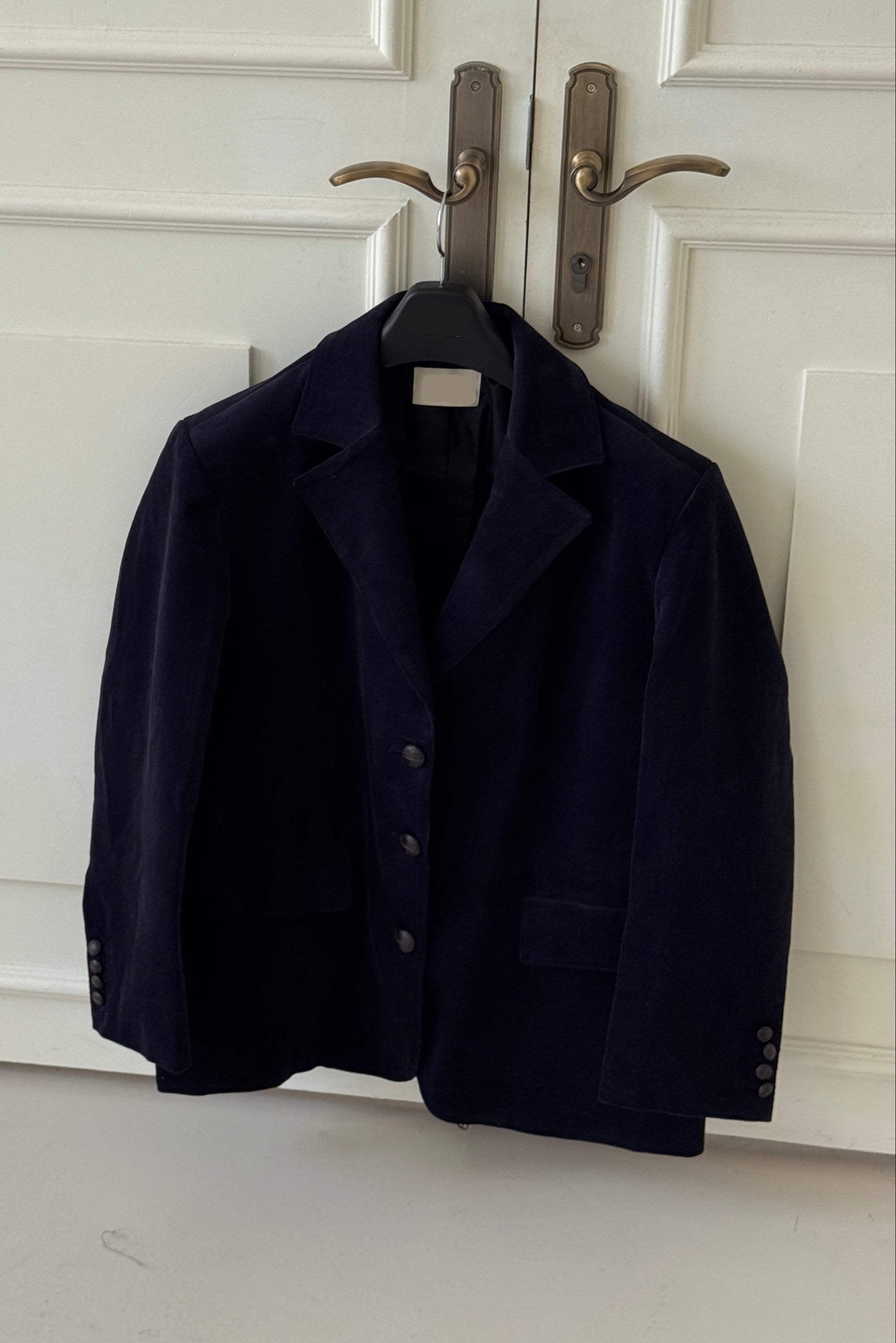 Panama corduroy single-breasted suit