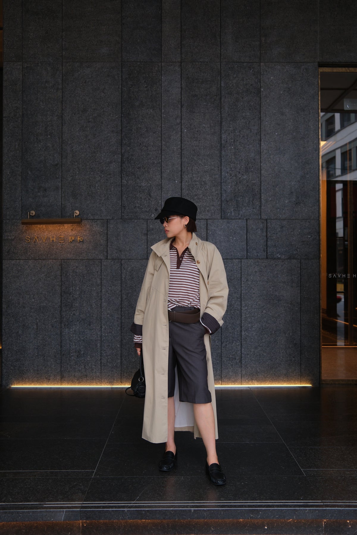 Elin Slim Tailored Shorts