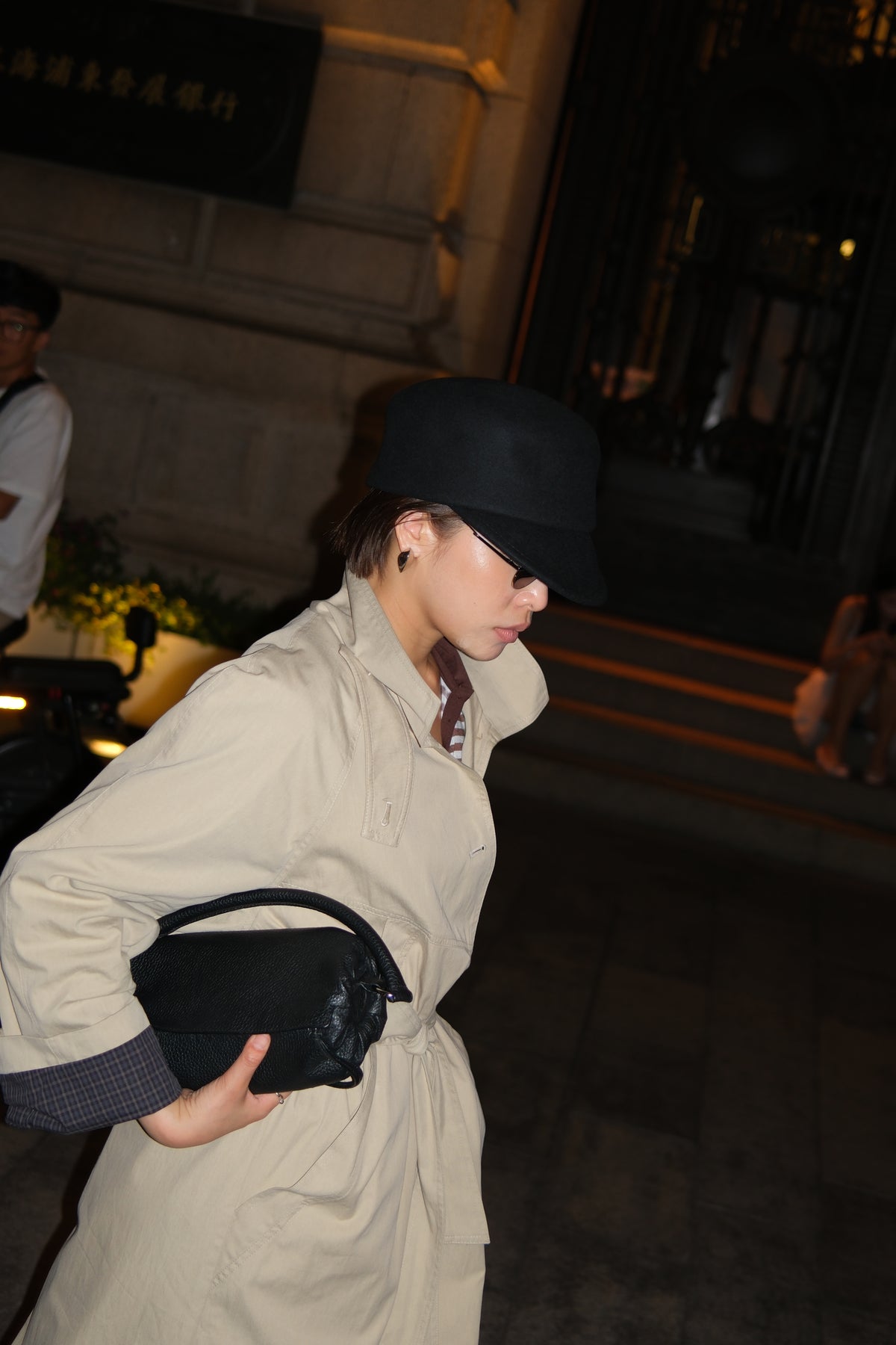 Briar Plaid Lined Trench Coat