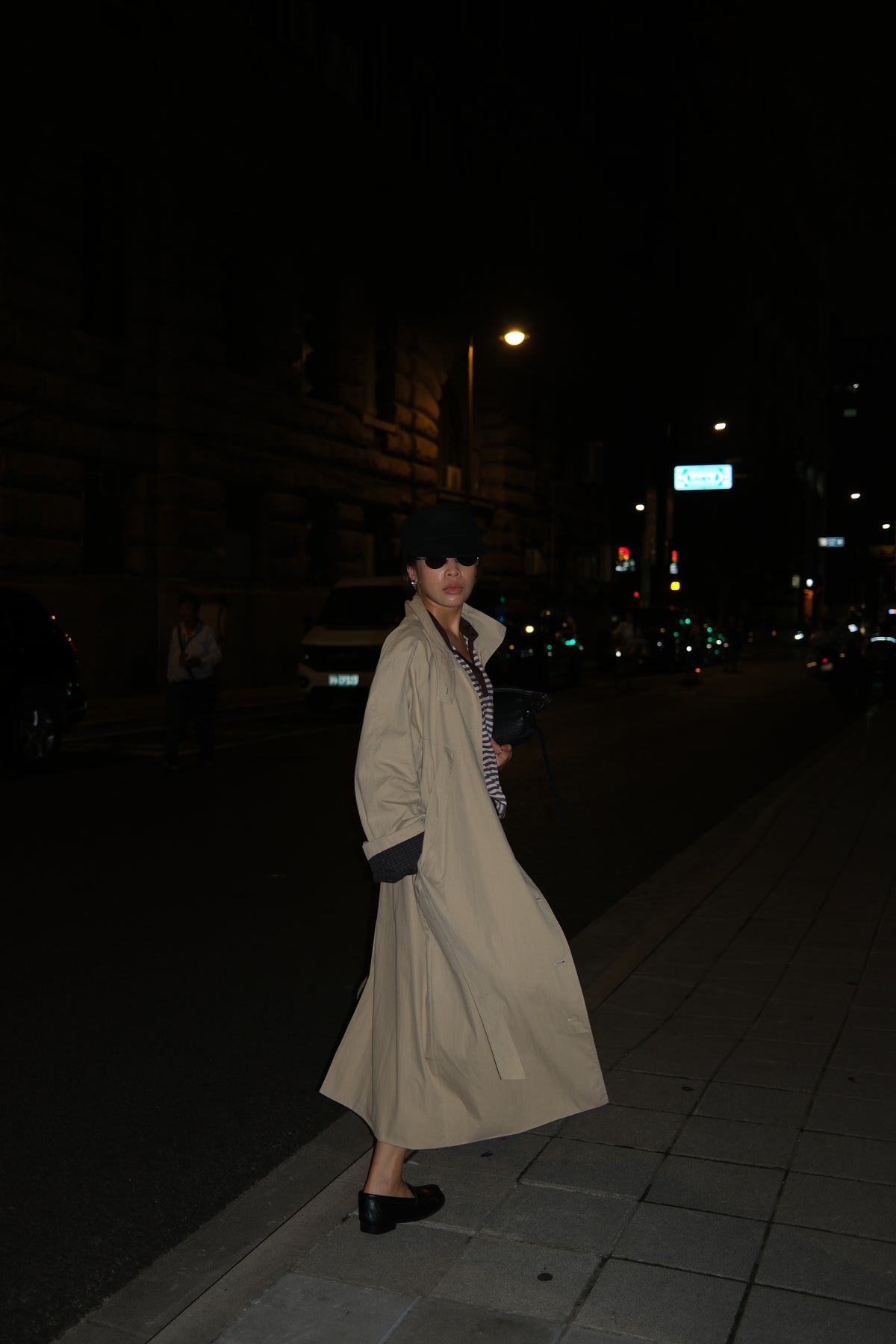 Briar Plaid Lined Trench Coat