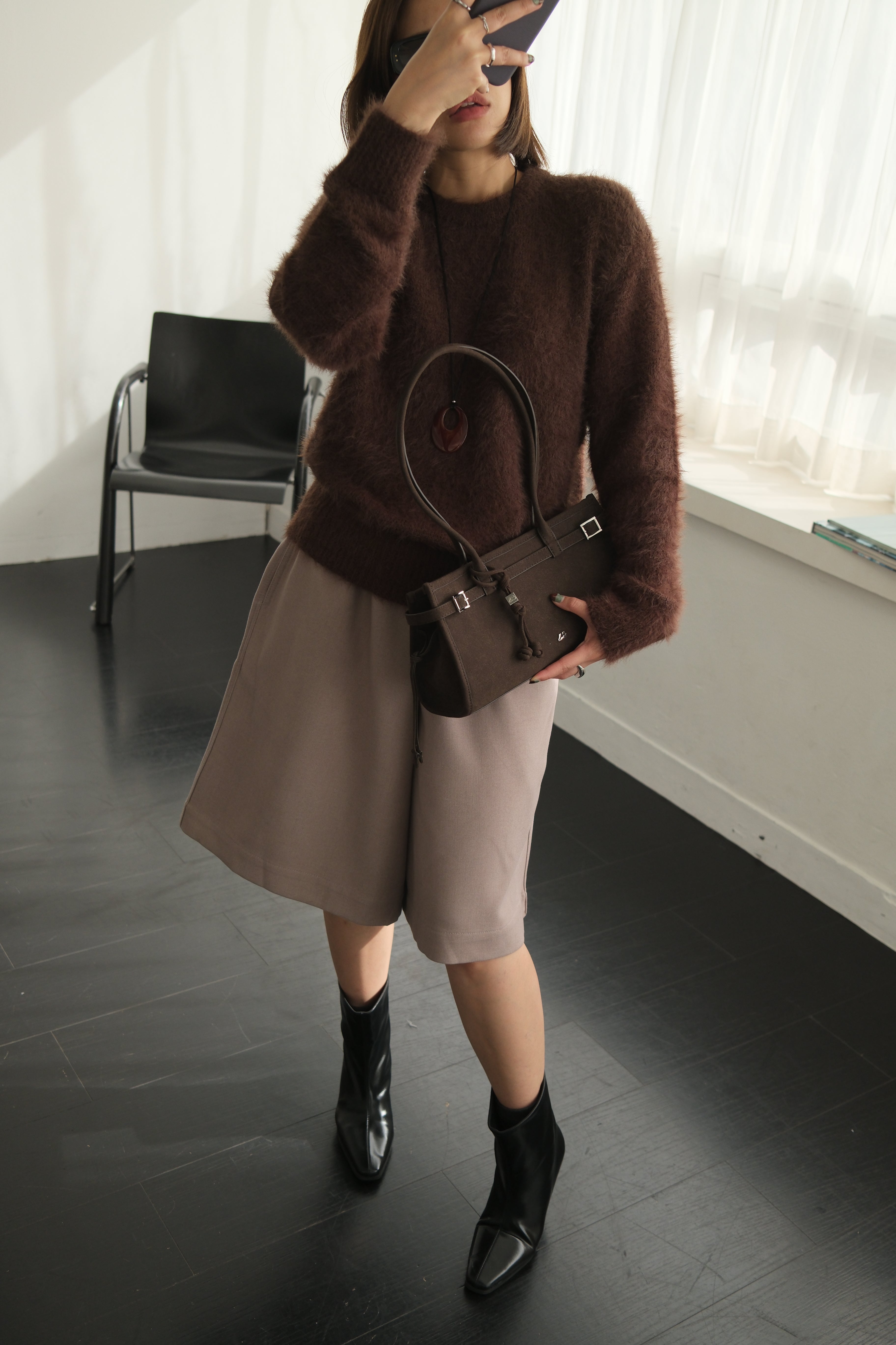 Romie elasticated waist bermuda shorts