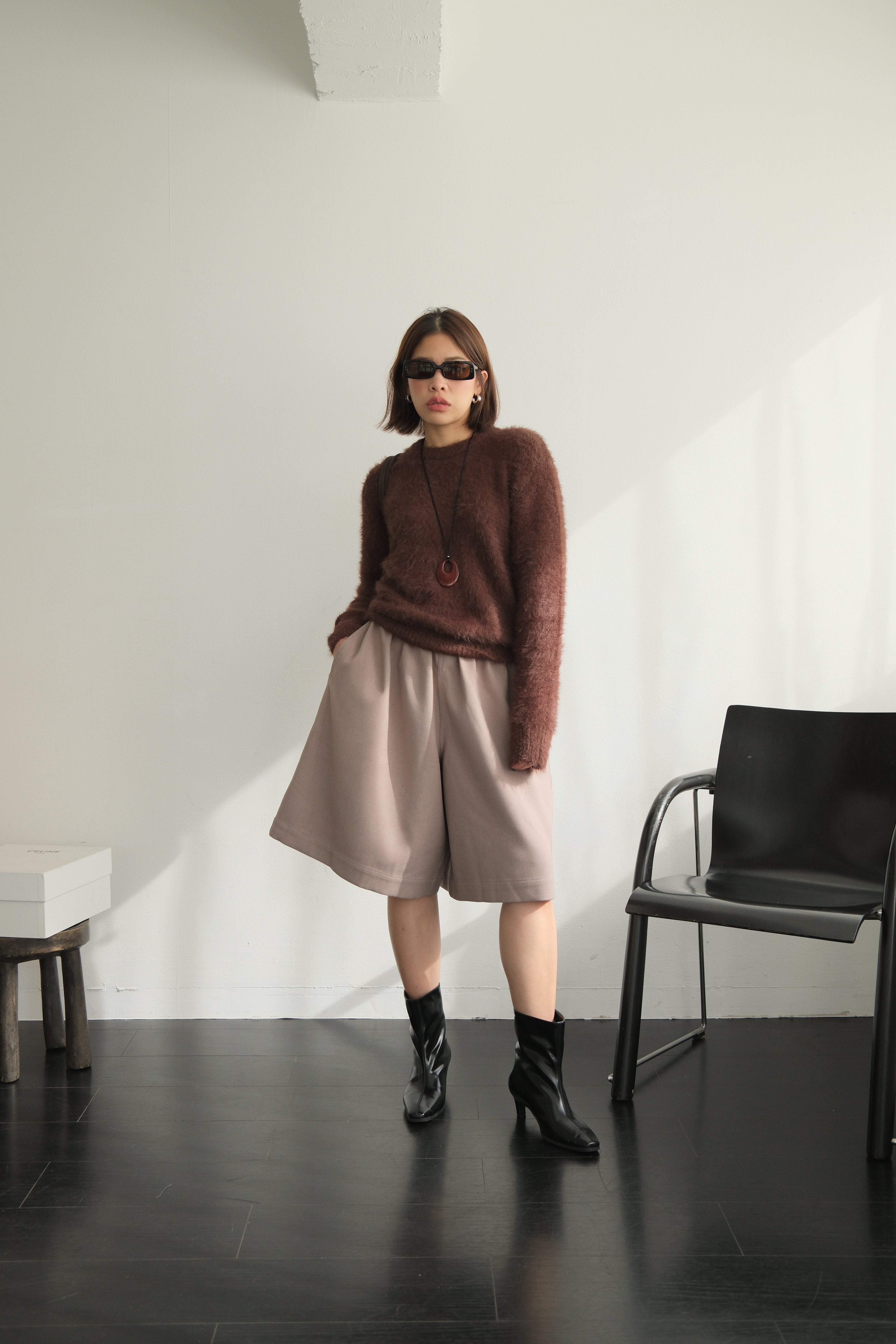 Romie elasticated waist bermuda shorts