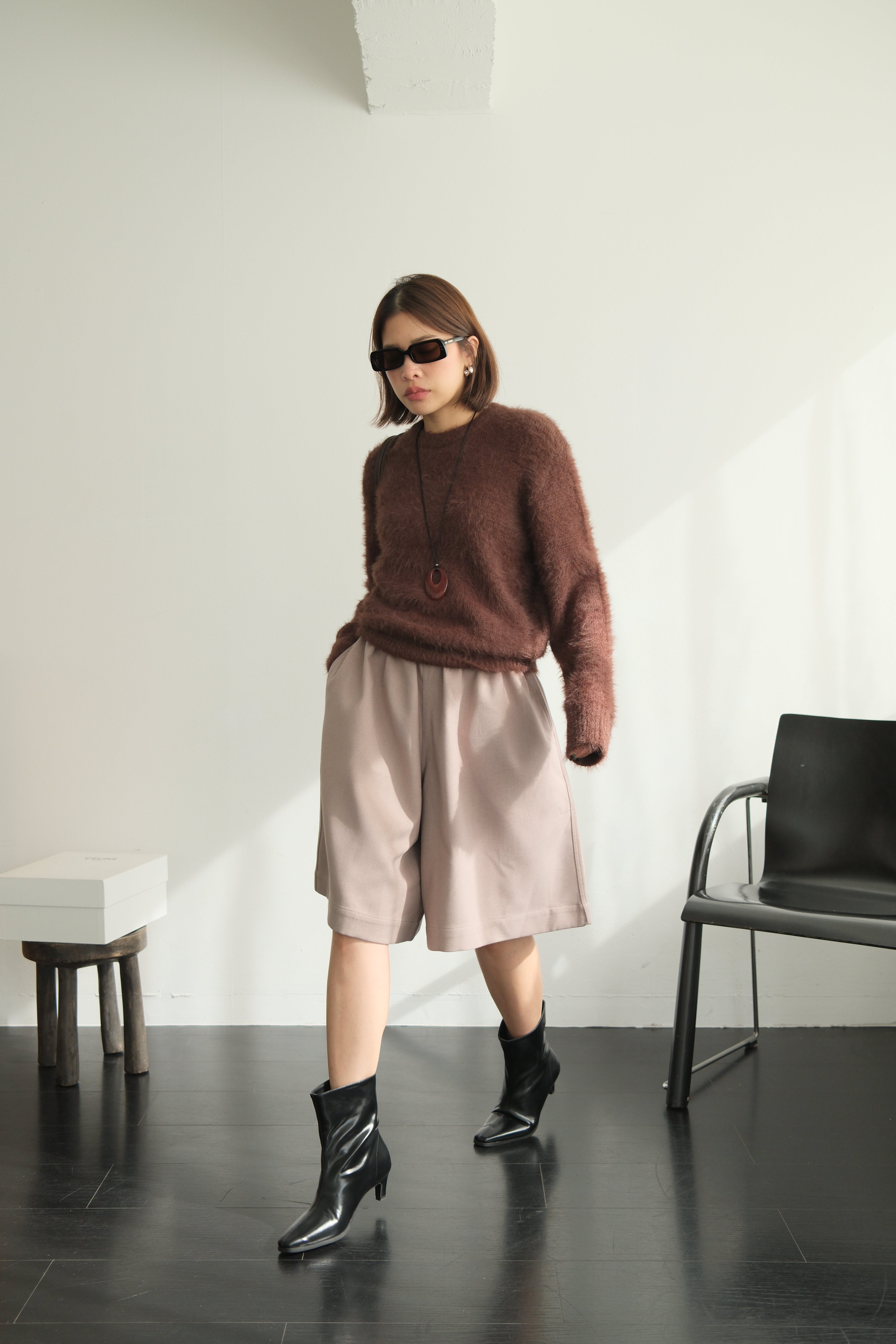 Romie elasticated waist bermuda shorts