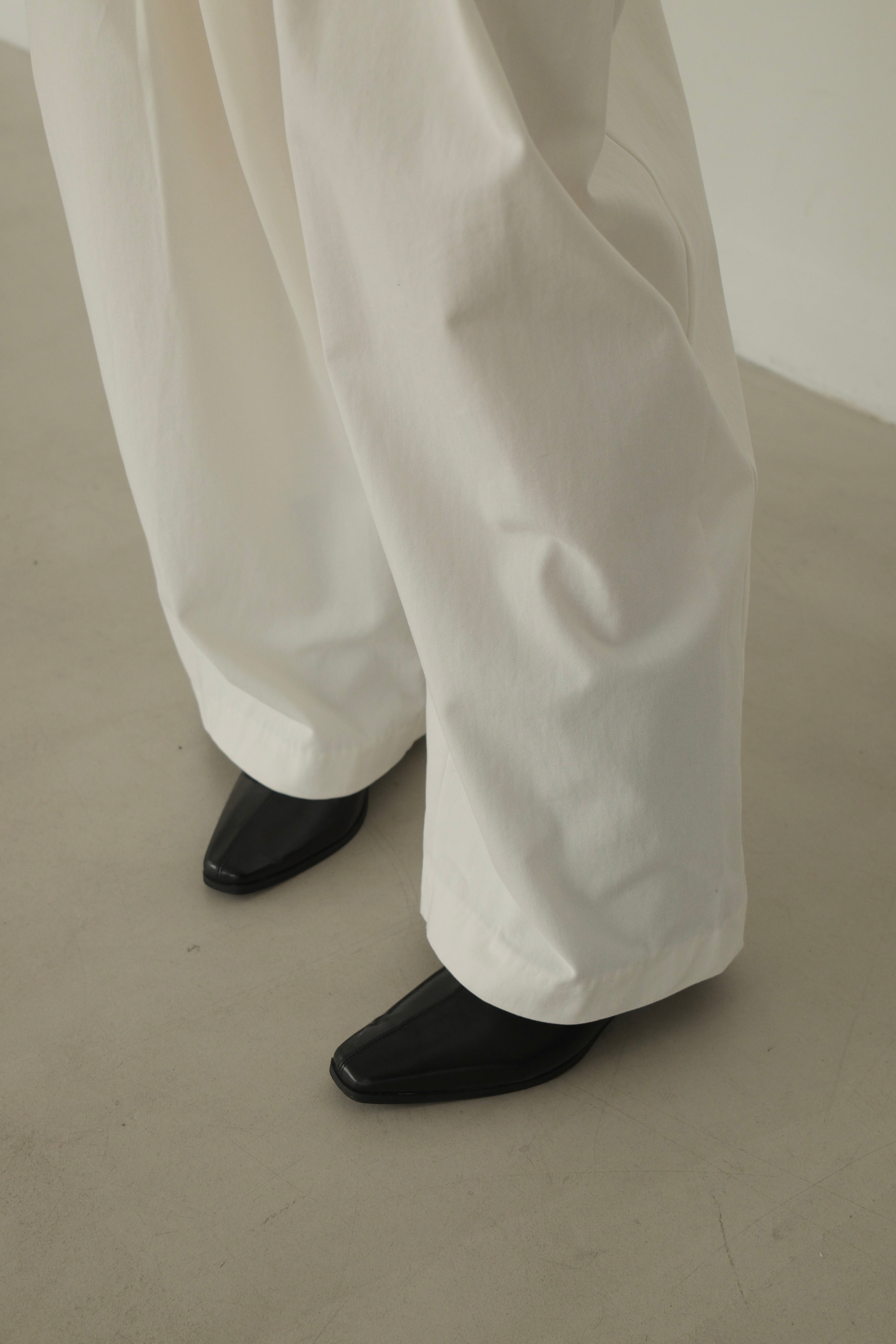 Polly elasticated waist wide leg pants