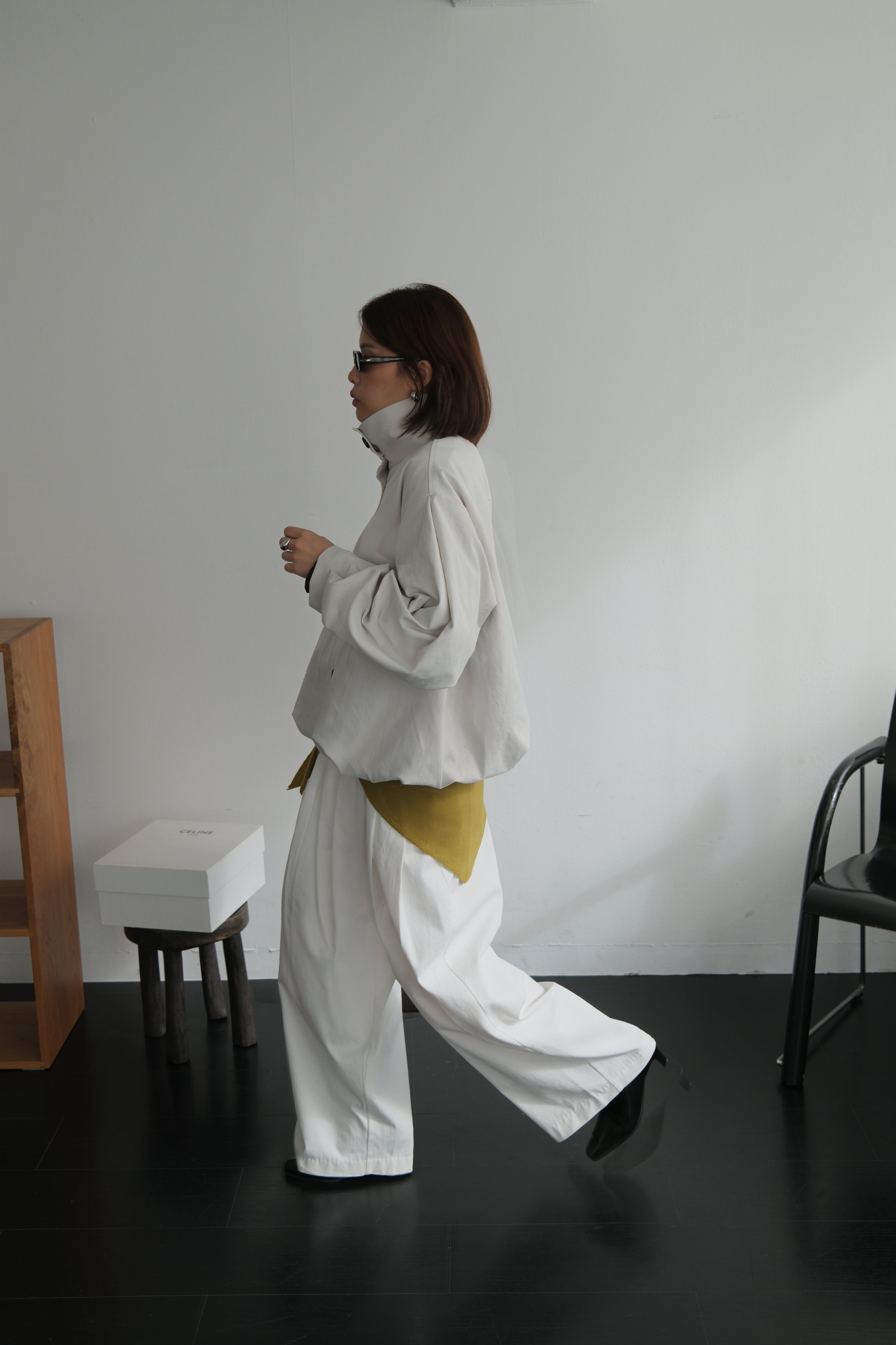 Rotti Funnel neck bomber jacket