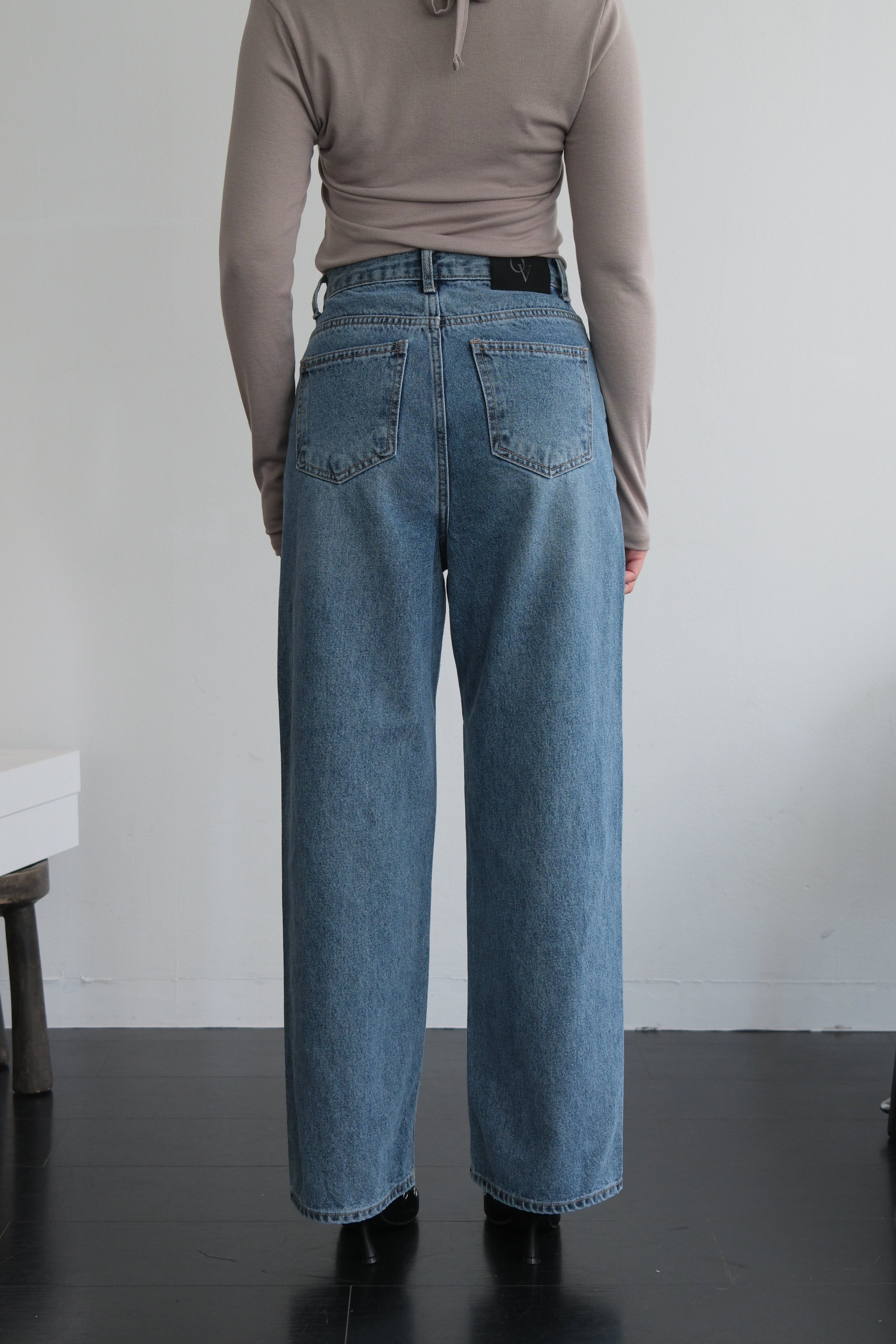 Mille high-rise slim jeans
