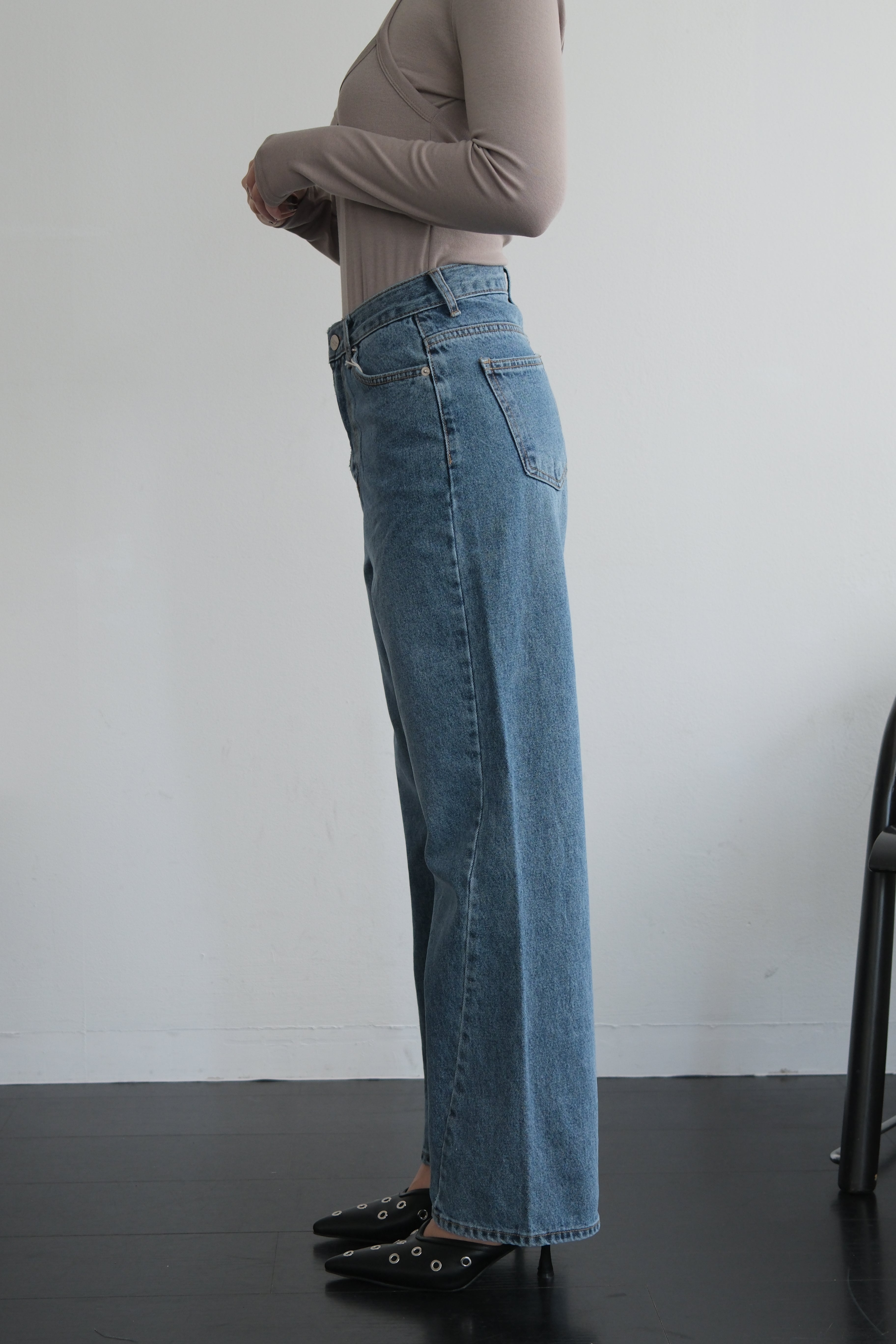 Mille high-rise slim jeans