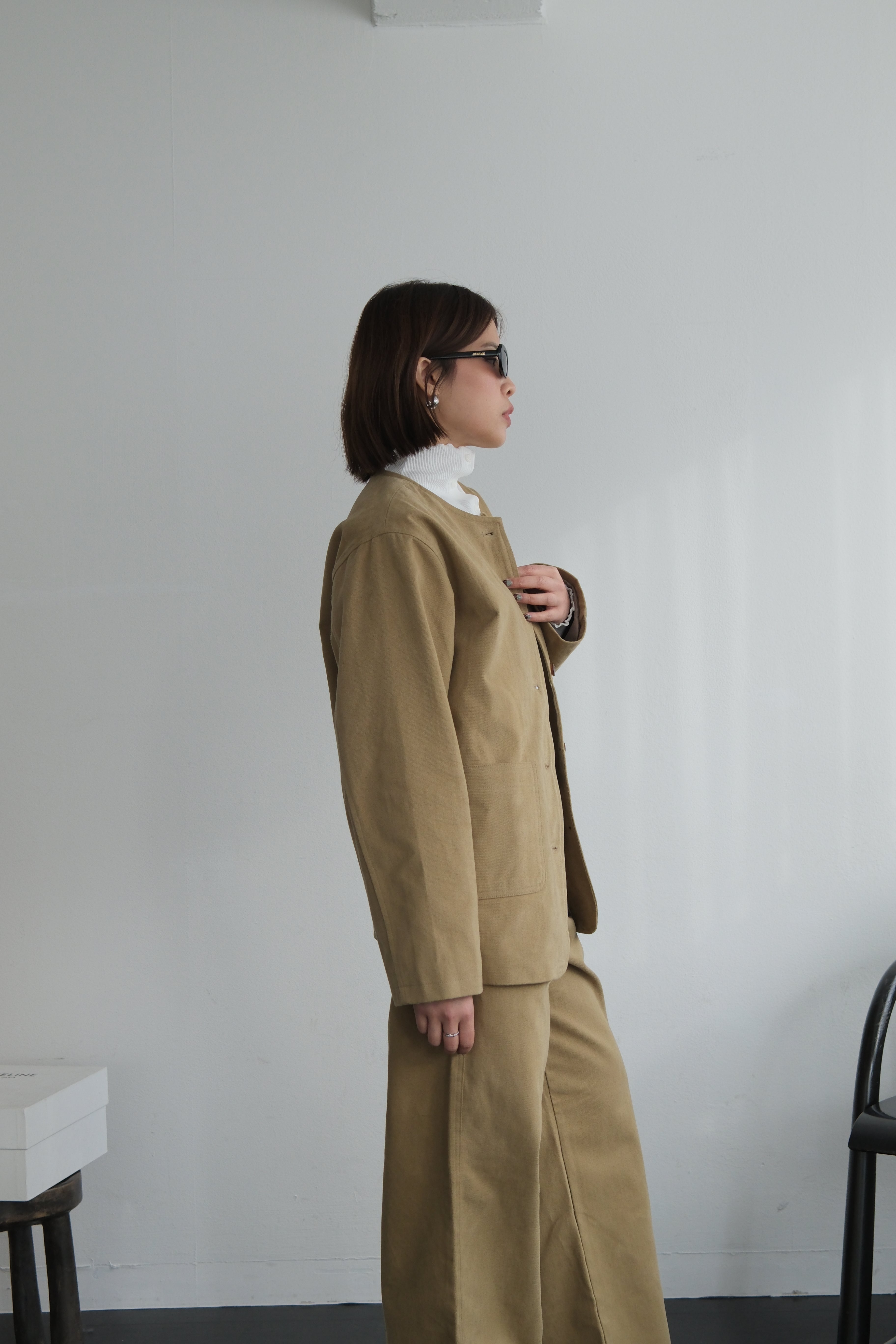 Kony round neck Jacket