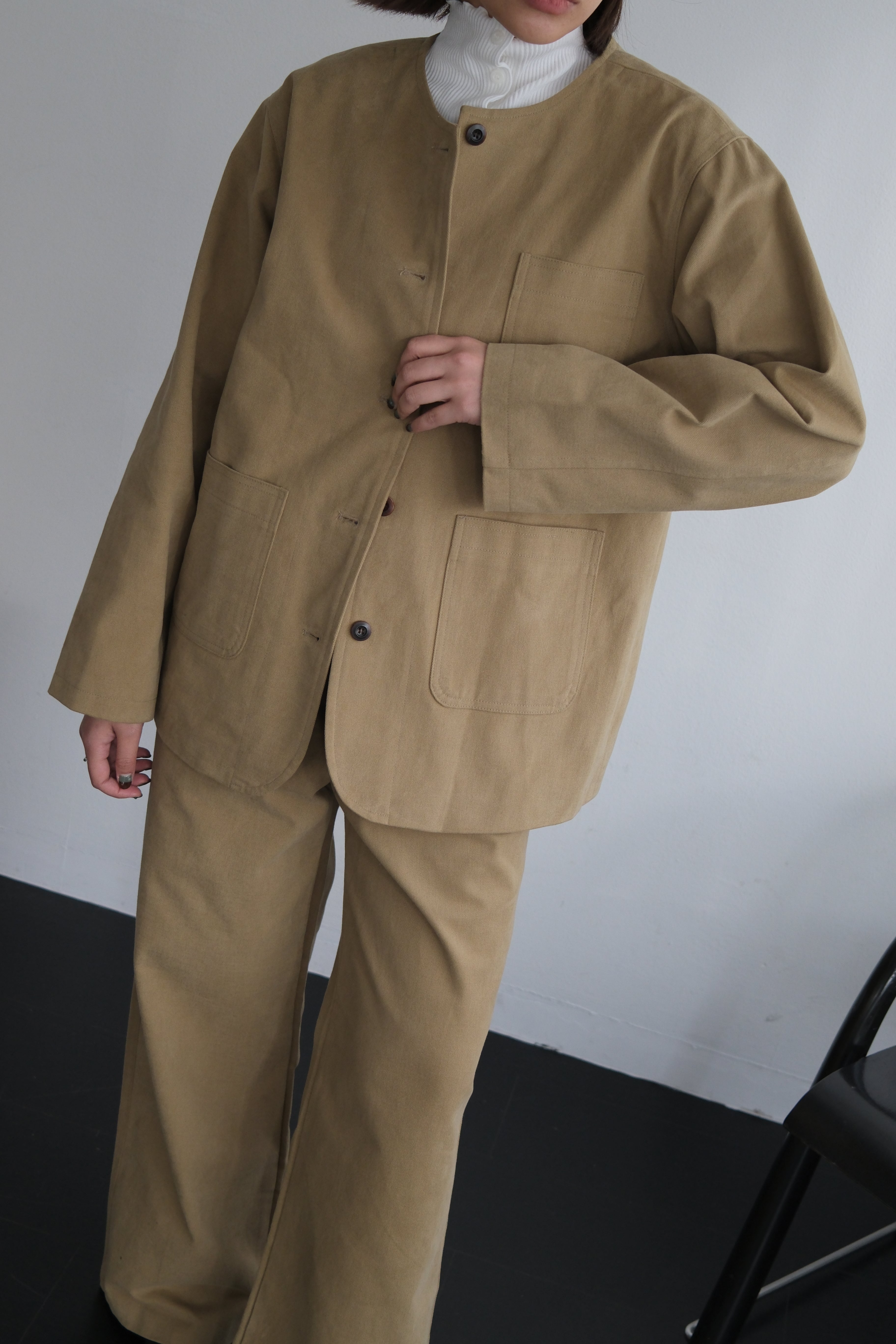 Kony round neck Jacket