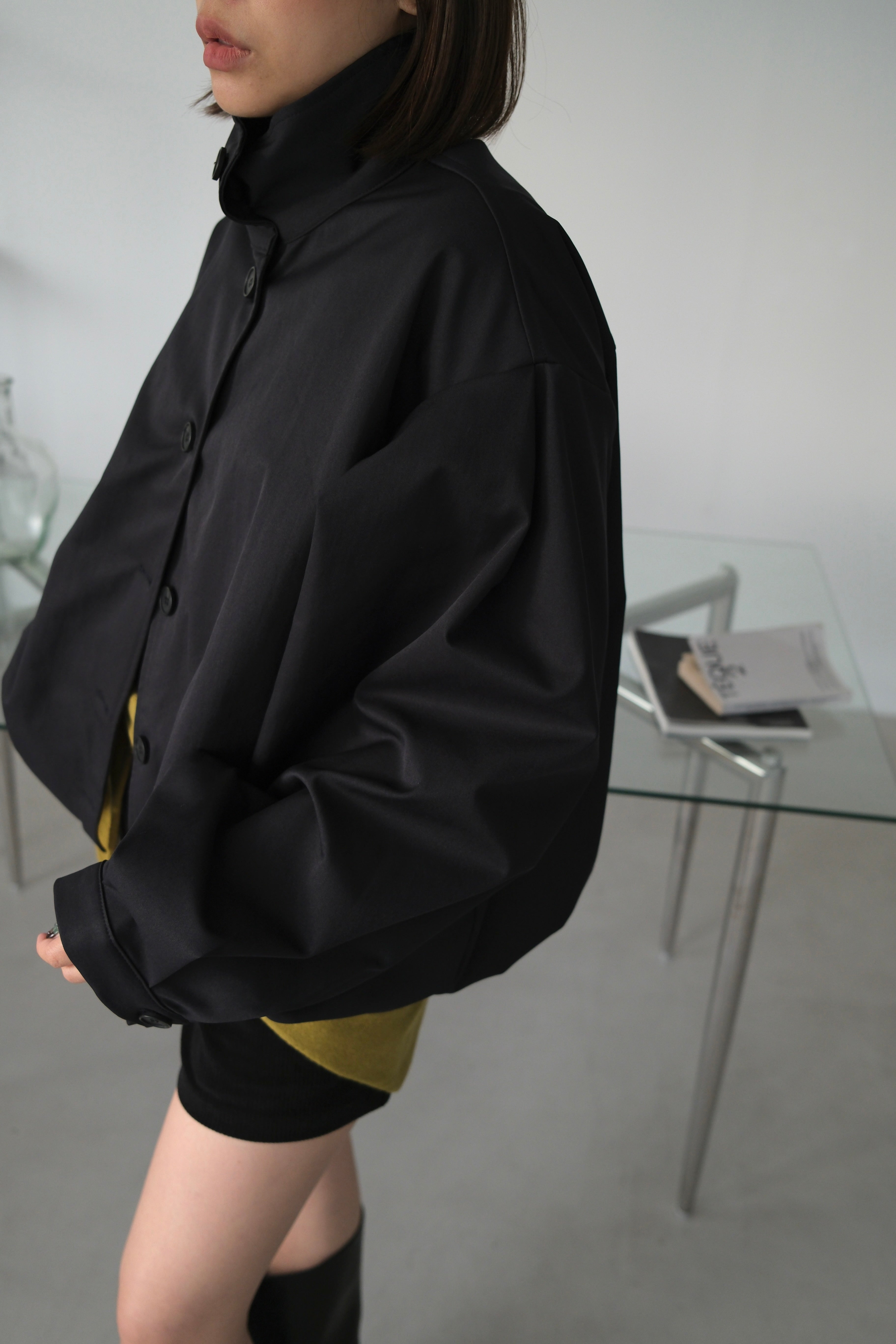 Rotti Funnel neck bomber jacket