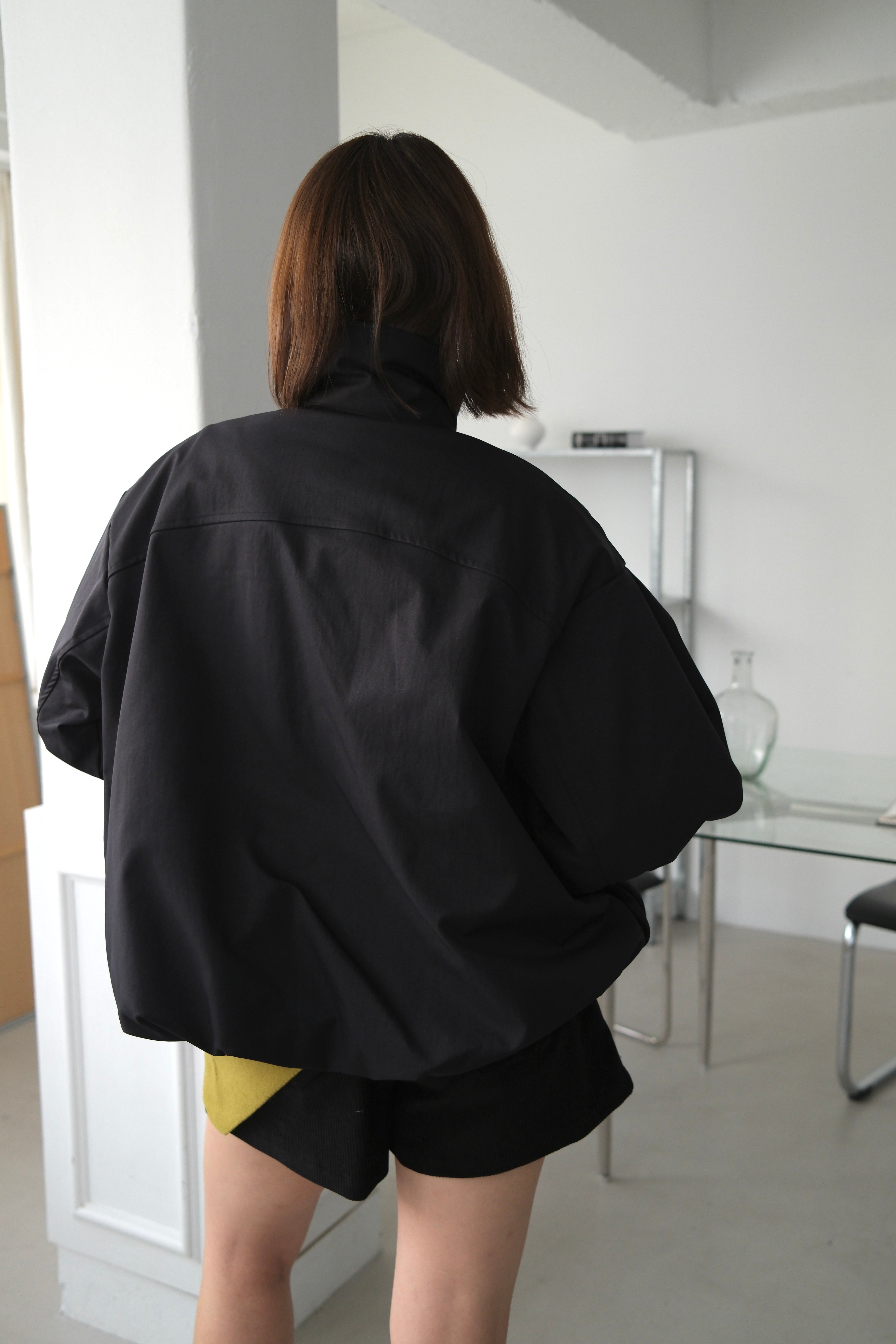 Rotti Funnel neck bomber jacket