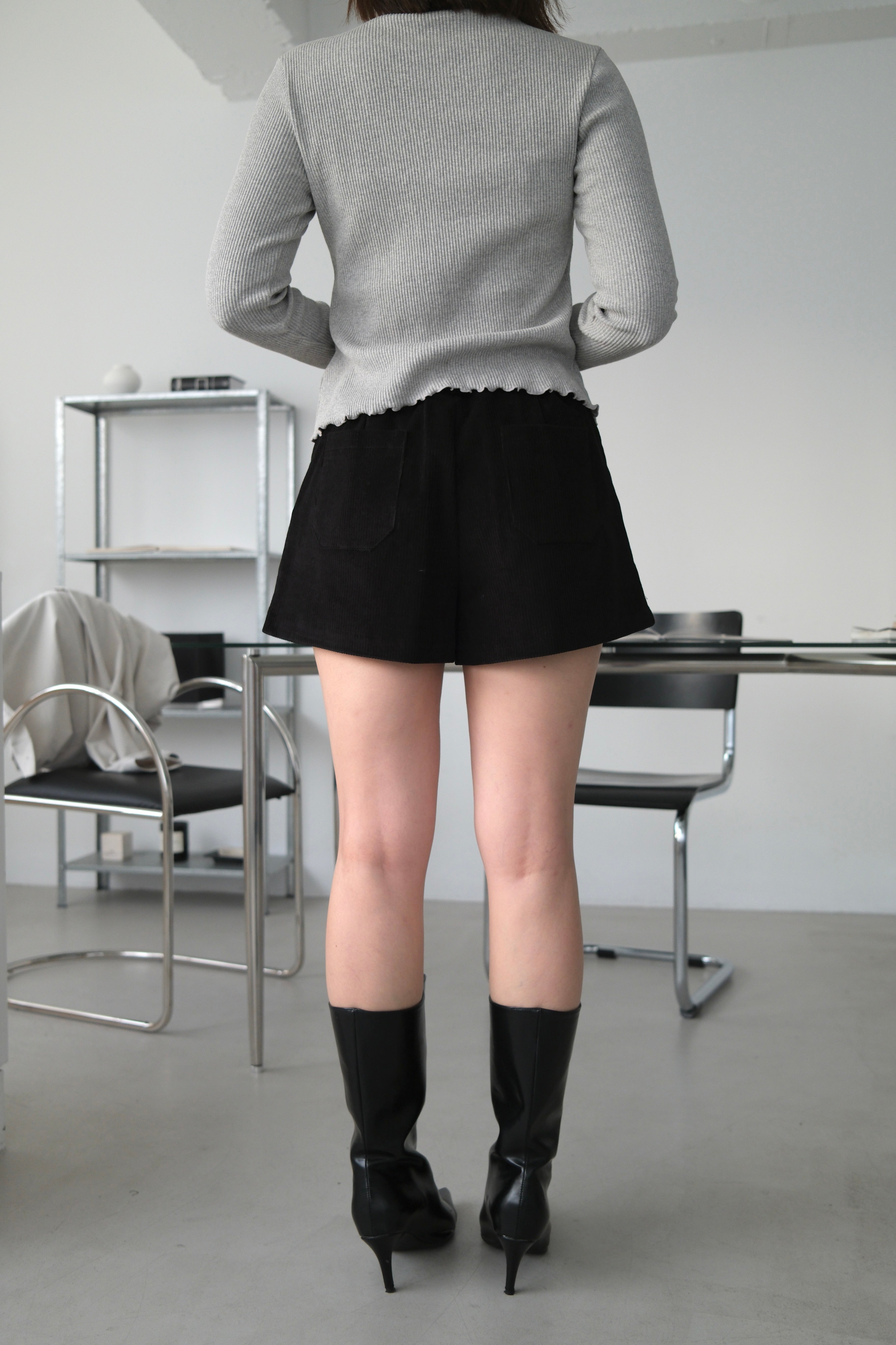 Gurr corduroy mini shorts