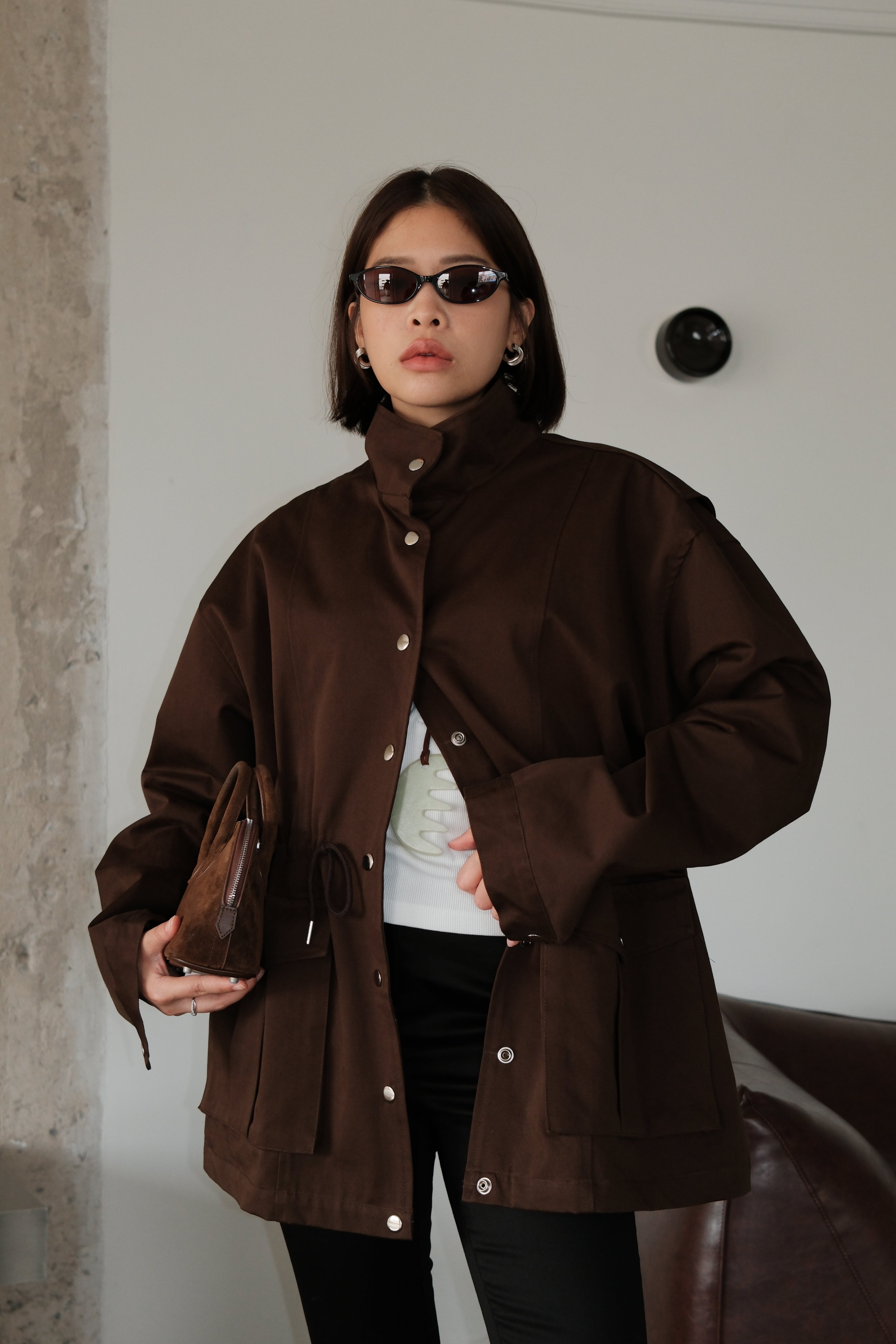 Kaws Safari drawstring Jacket