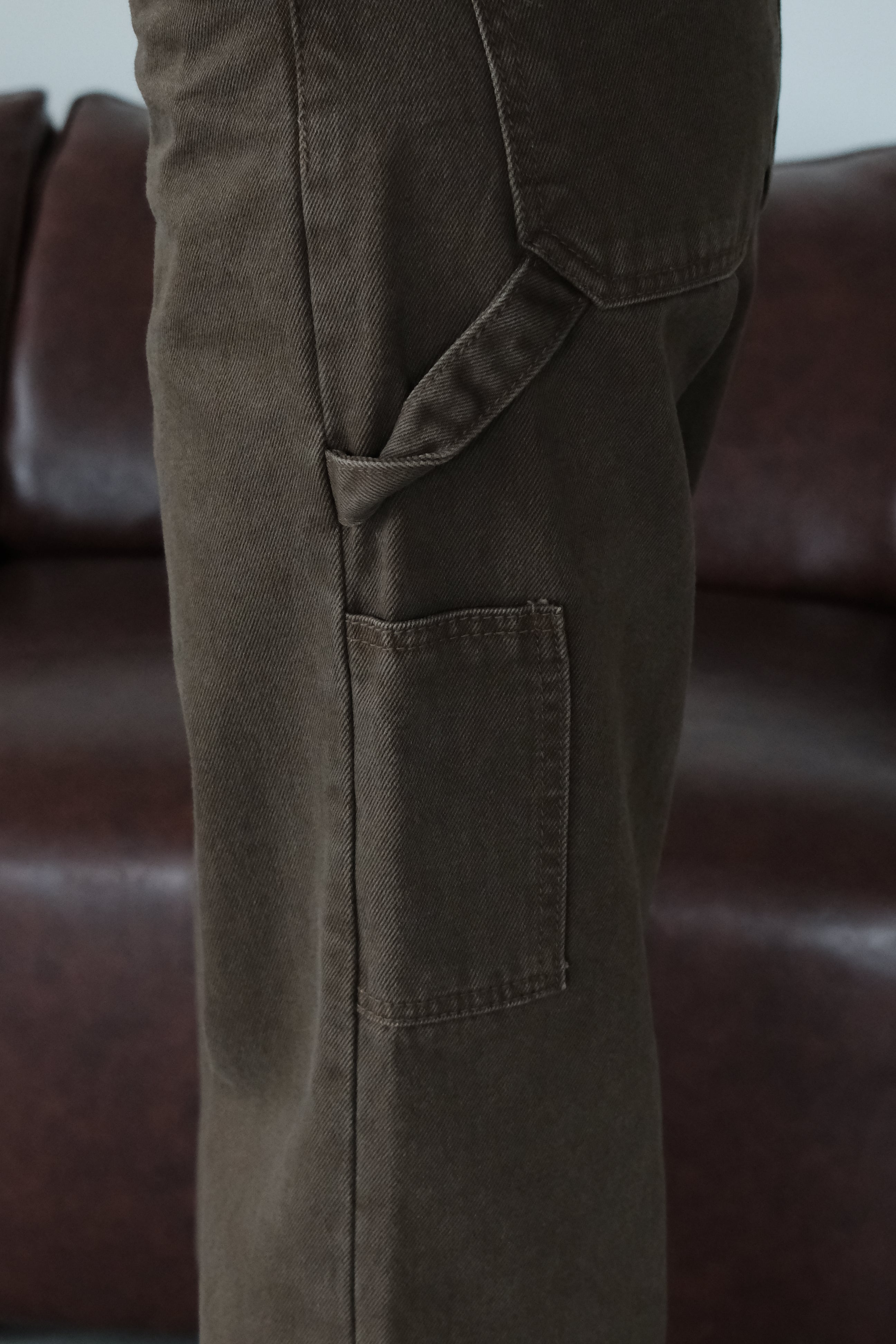 Moss utility cargo pocket jeans