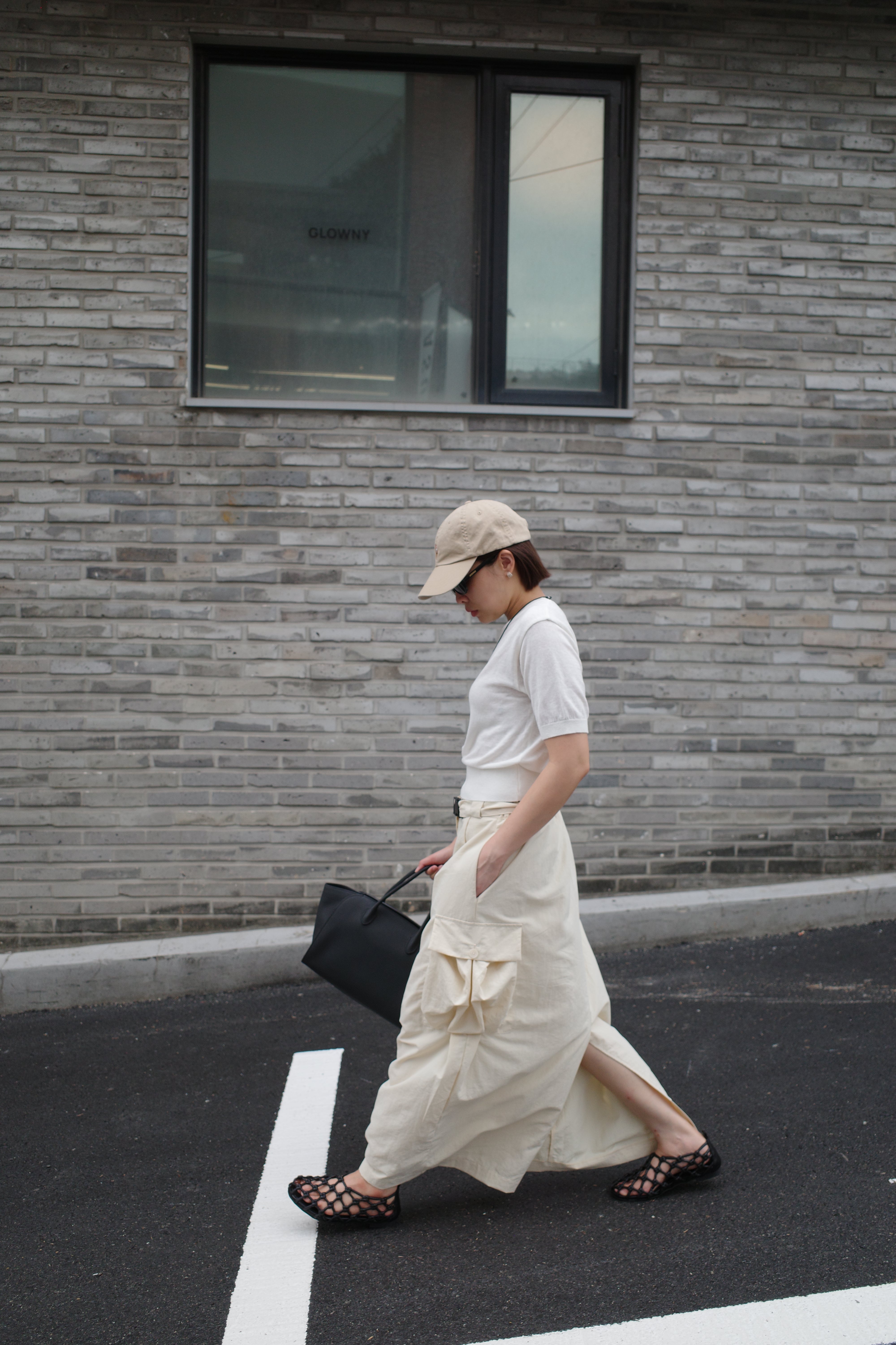 Nelly Utility Nylon Skirt