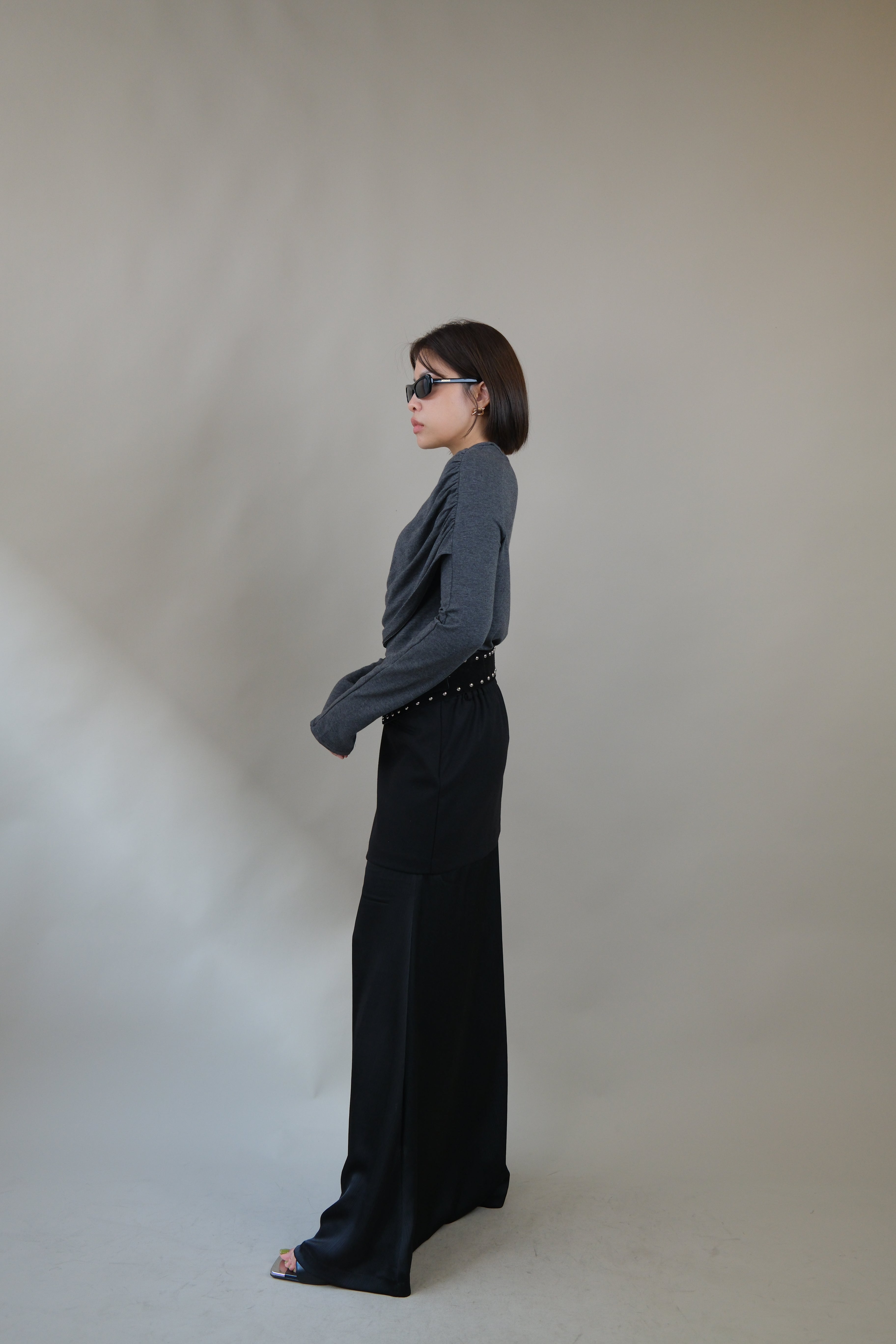 Siere double layer maxi skirt