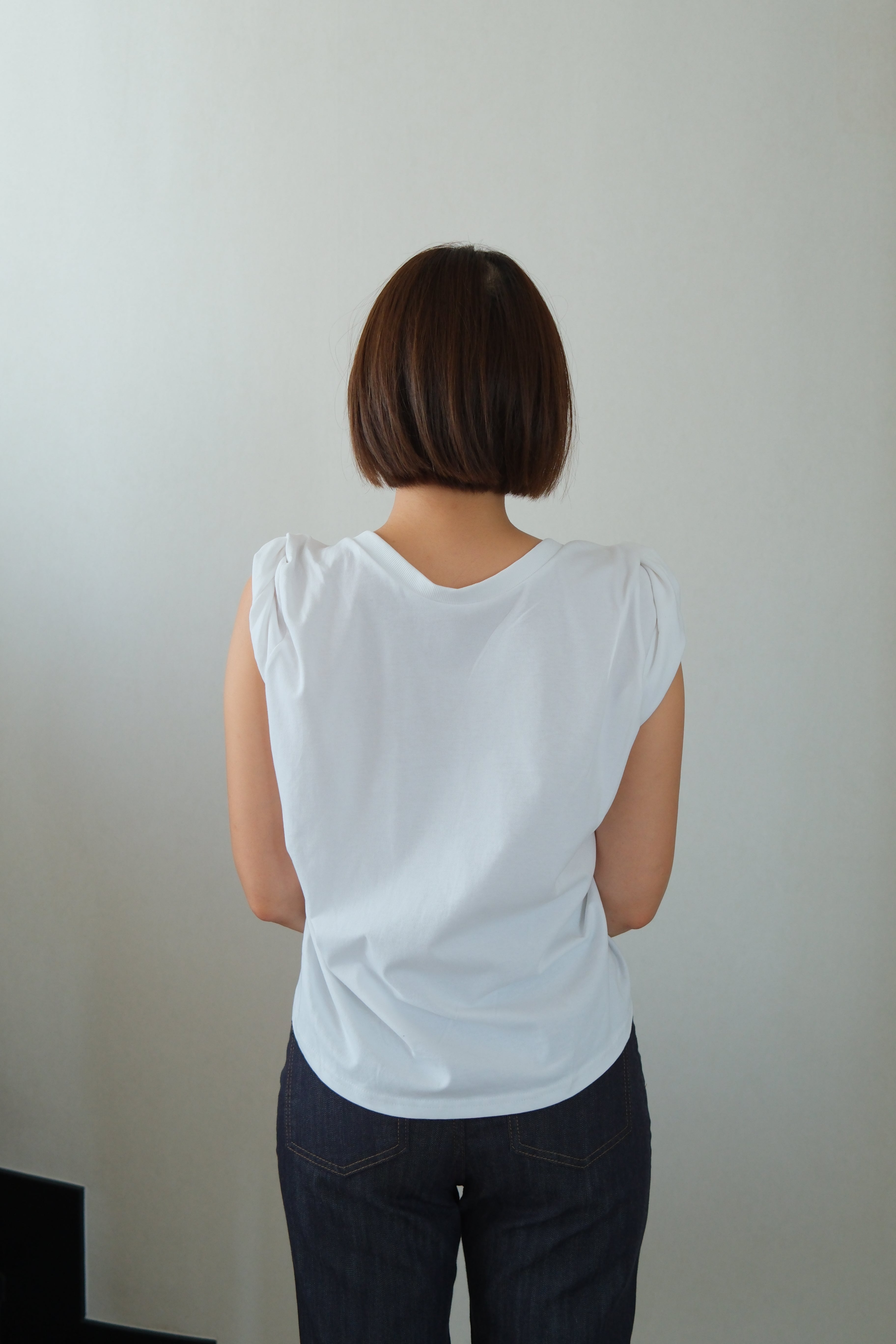 Morrow 2-Way Rolled Sleeve Top