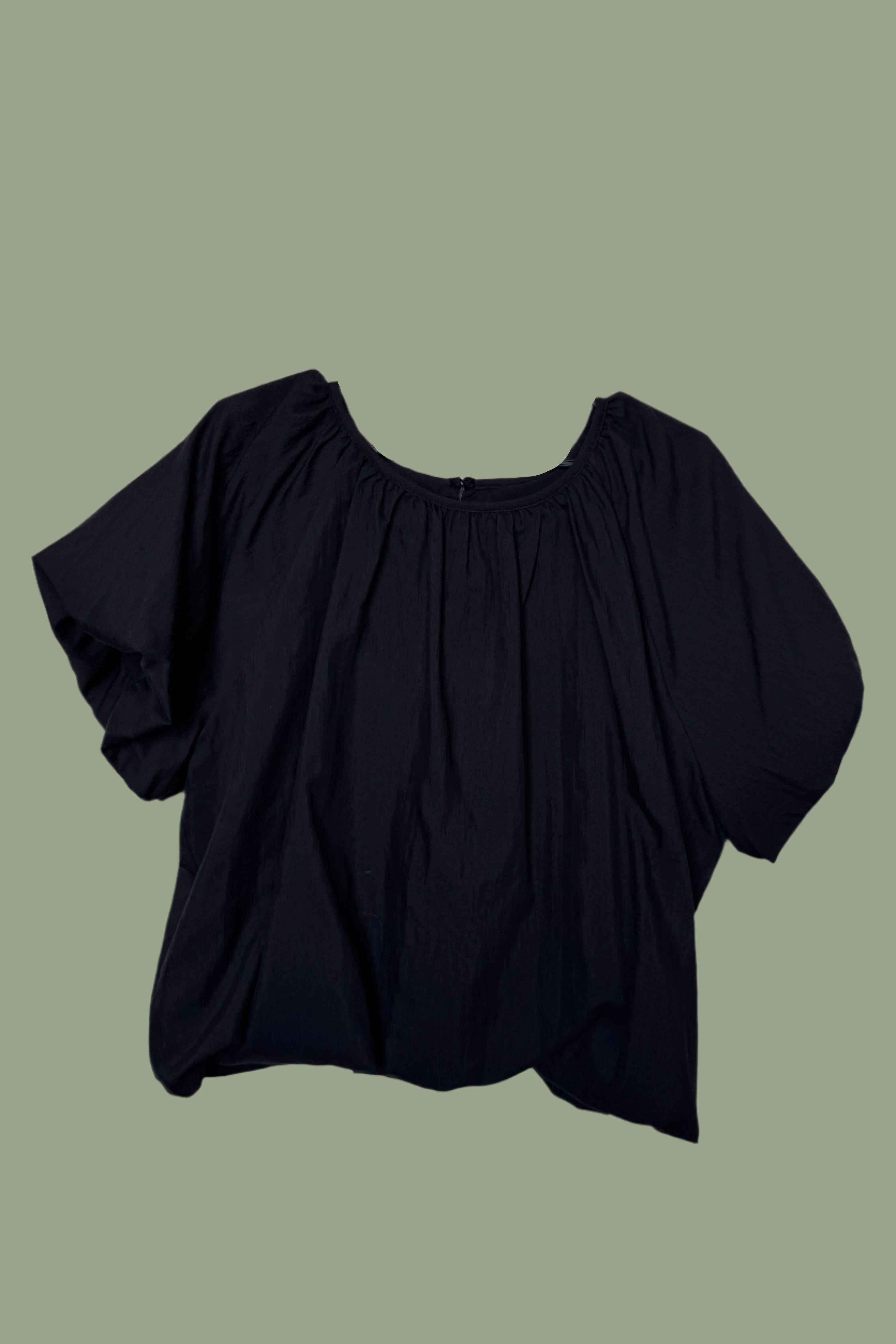Cloudy crop blouse