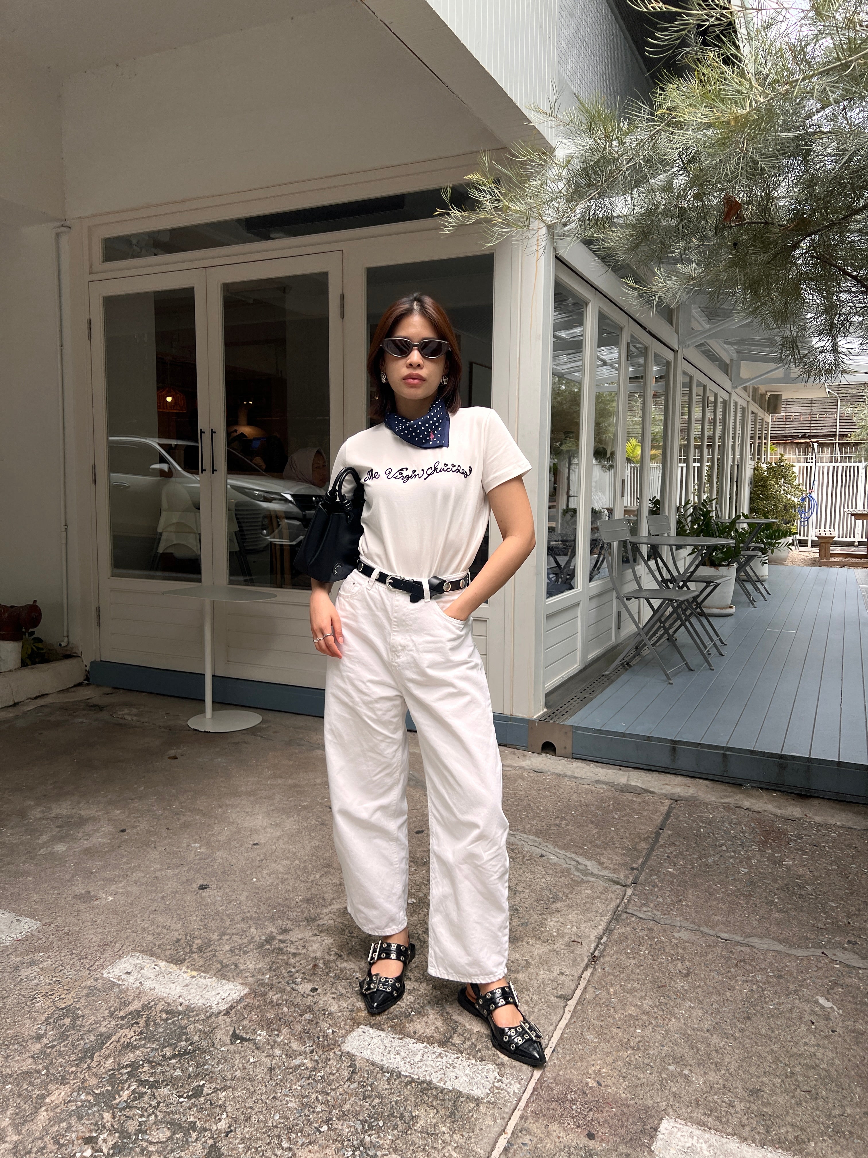 Kate high-rise barrel leg jeans