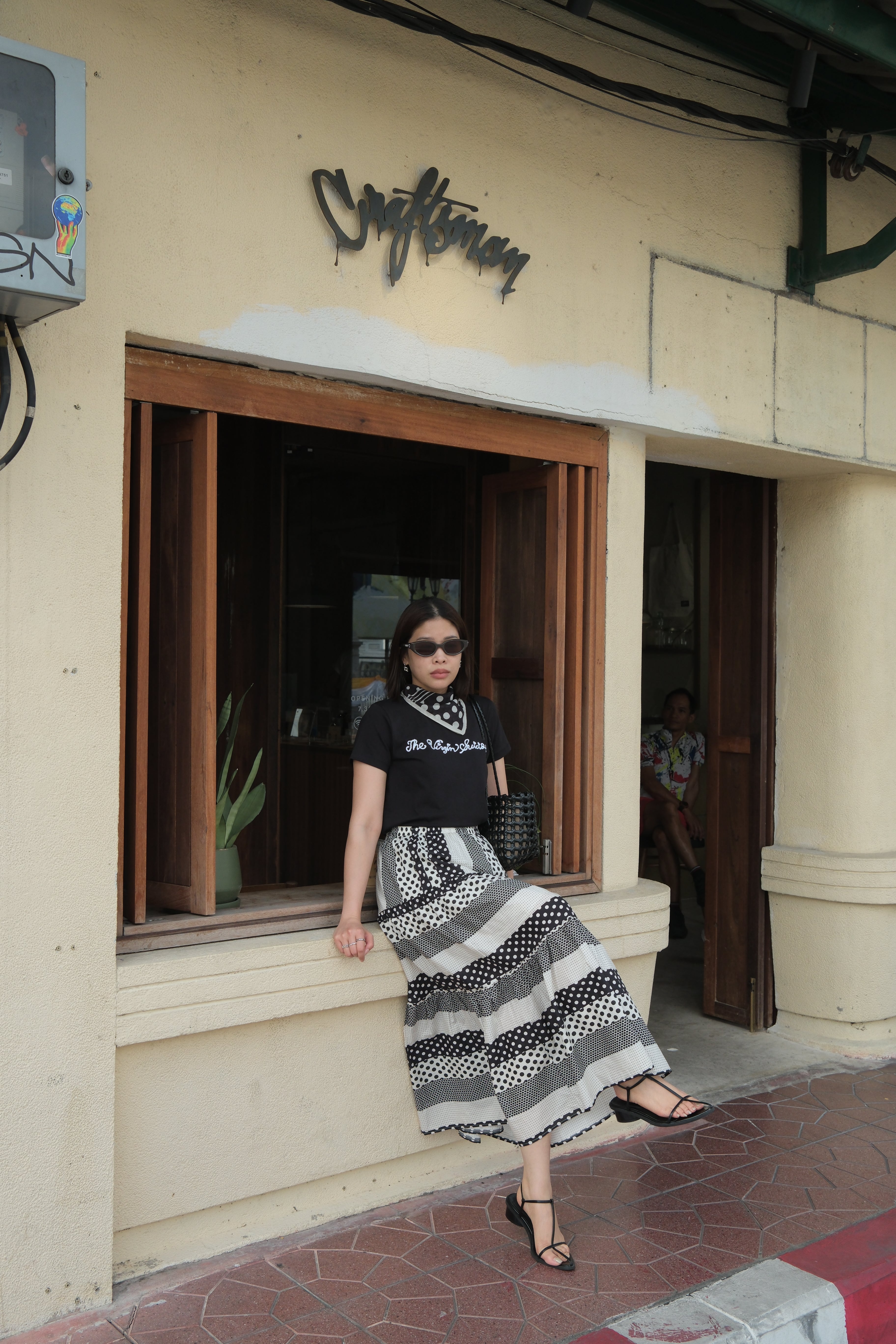 the virgin embroidered soft tee