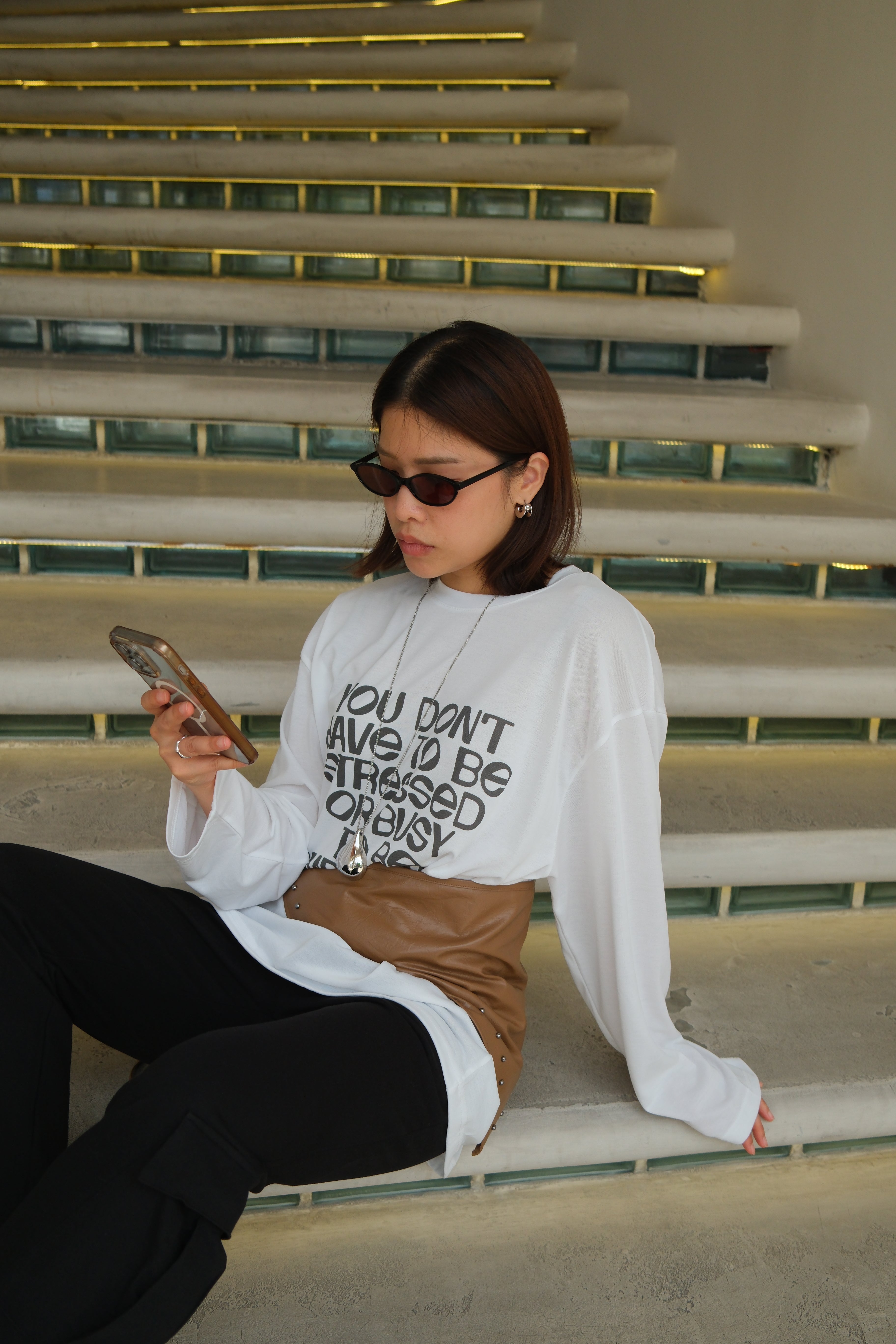 Quotes longsleeve soft tee