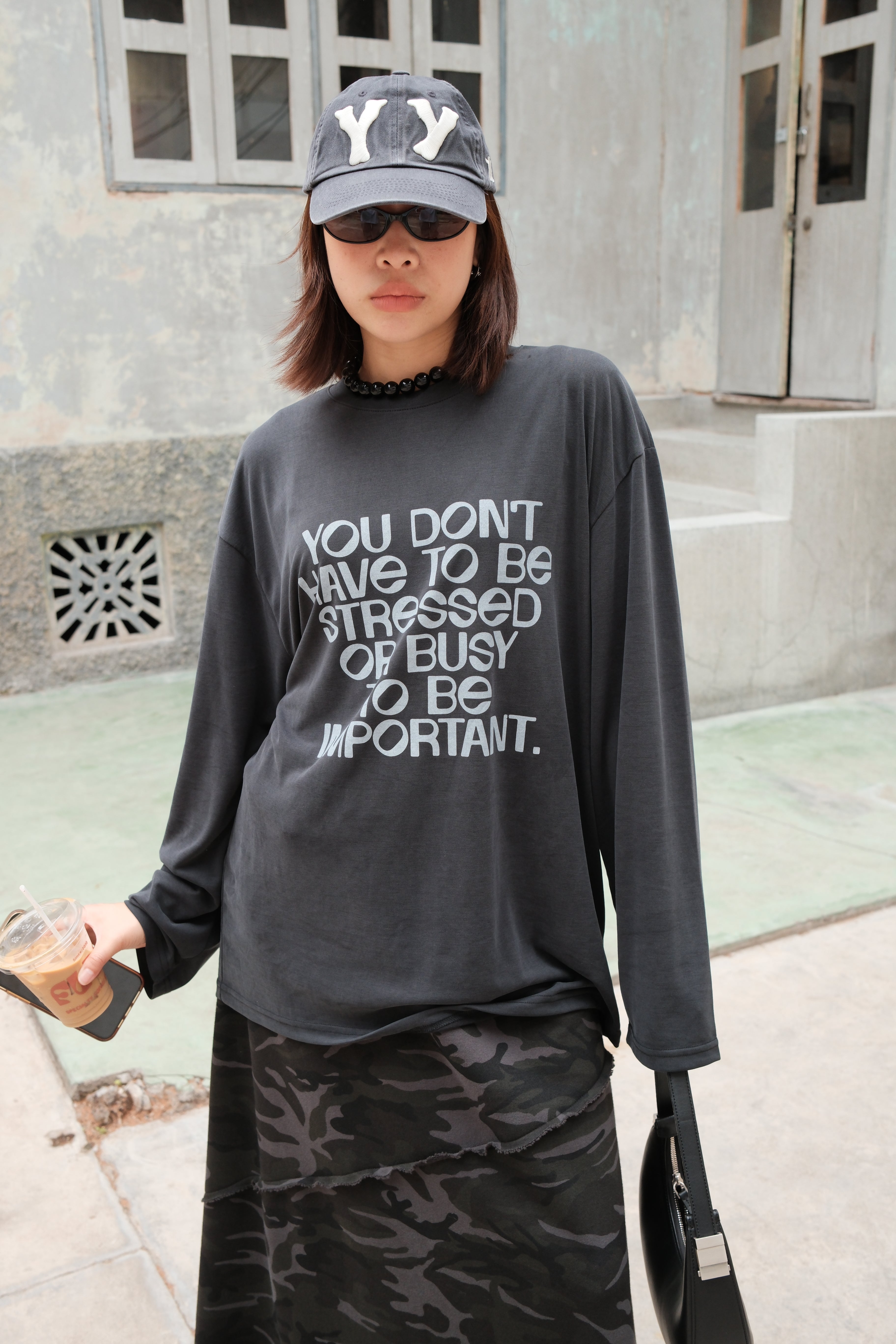 Quotes longsleeve soft tee