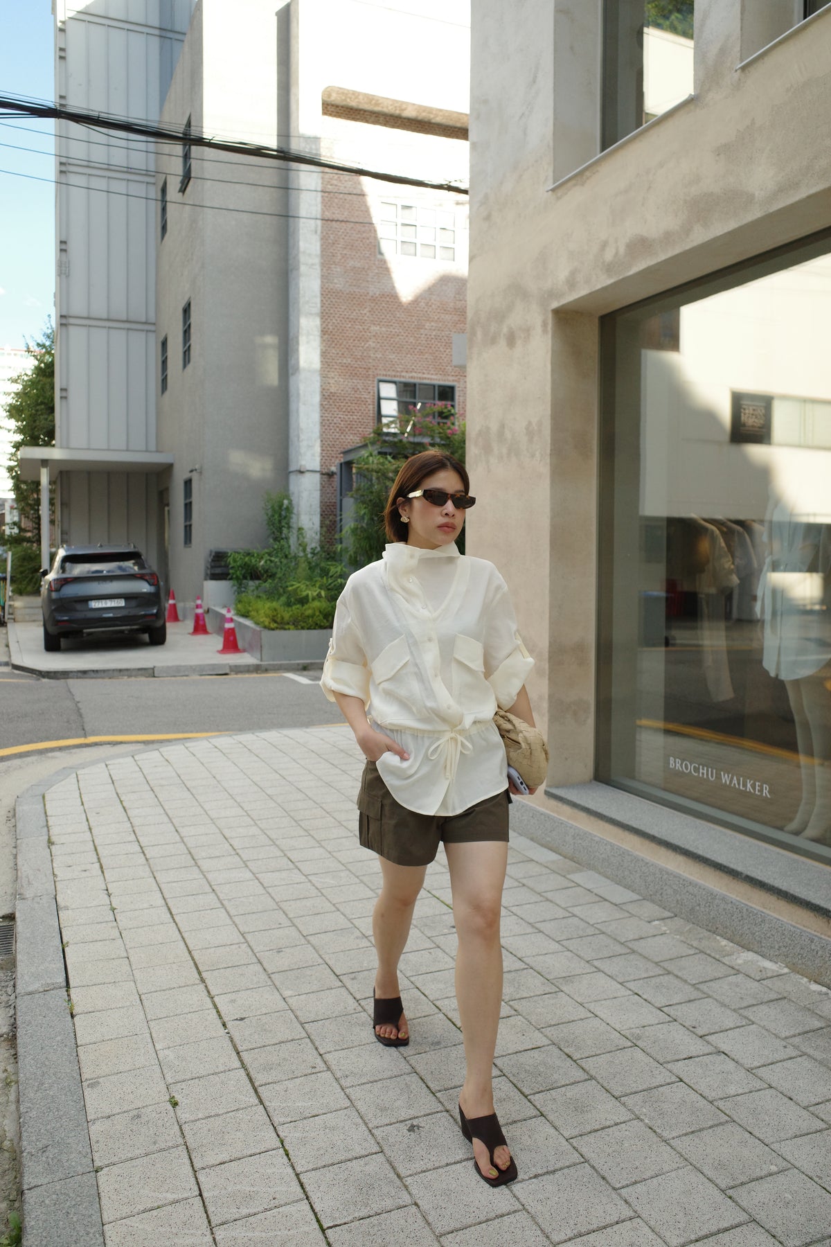 Mila Cargo Pocket Shorts
