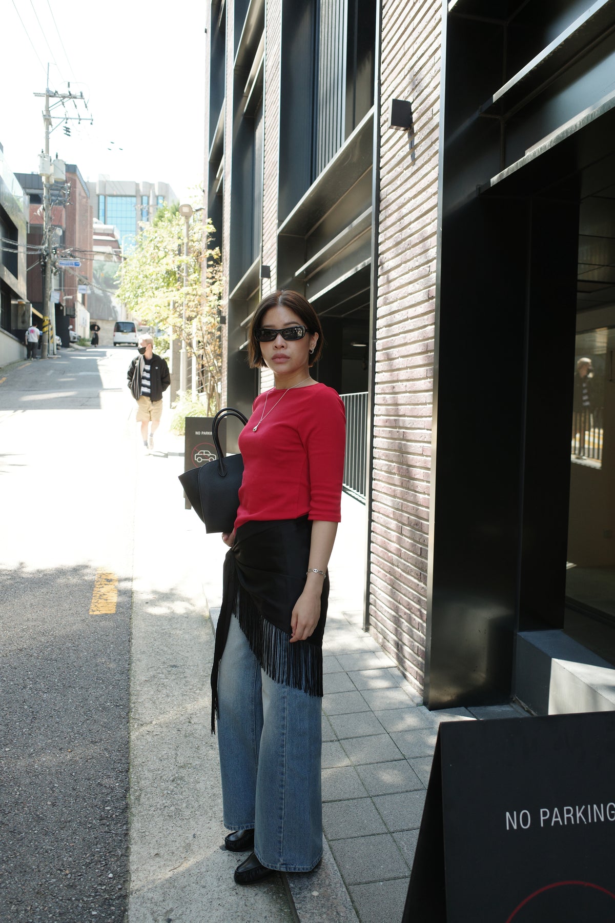 Livia High-Rise Wide Straight Jeans