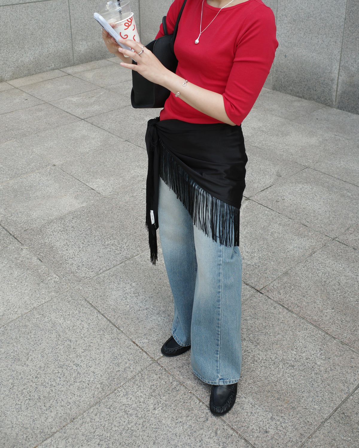 Livia High-Rise Wide Straight Jeans