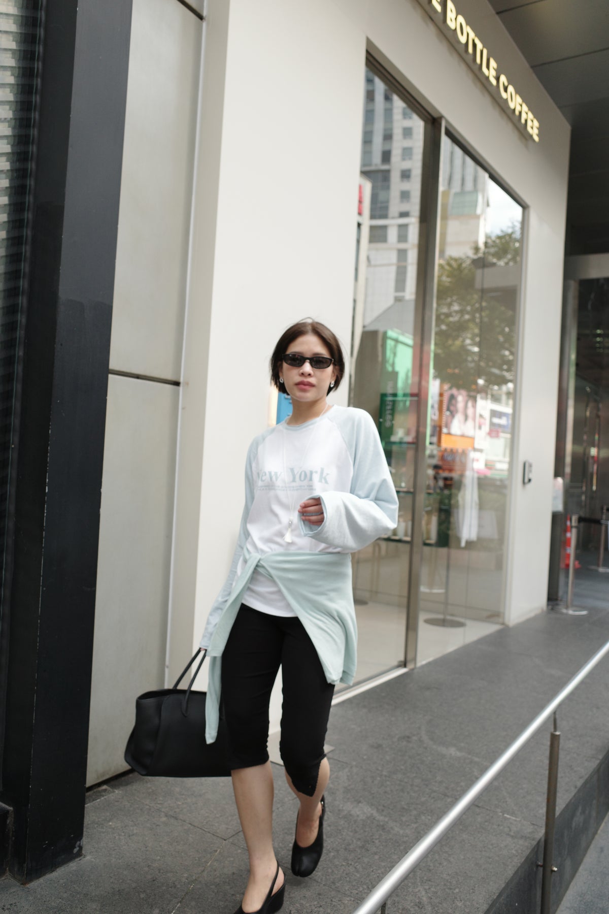 Newyork Raglan Pastel Sleeve Top