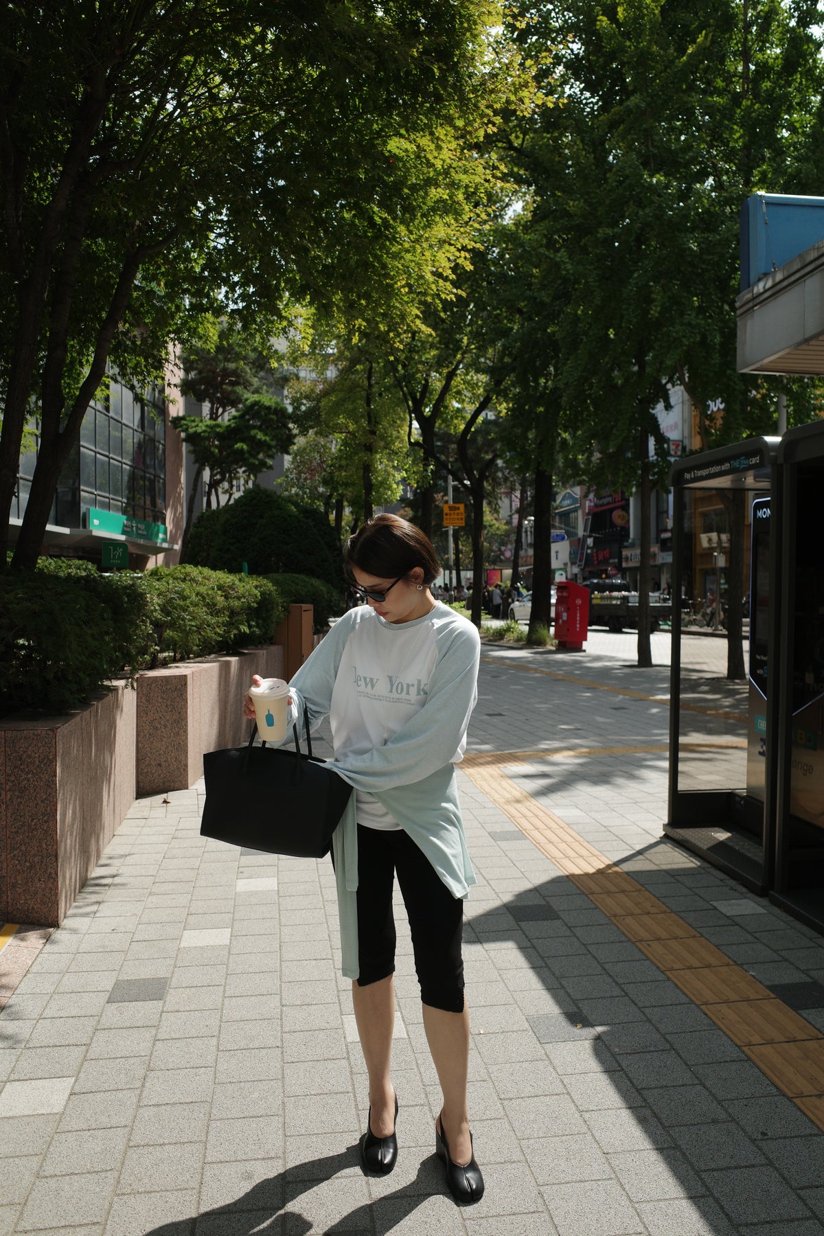 Newyork Raglan Pastel Sleeve Top