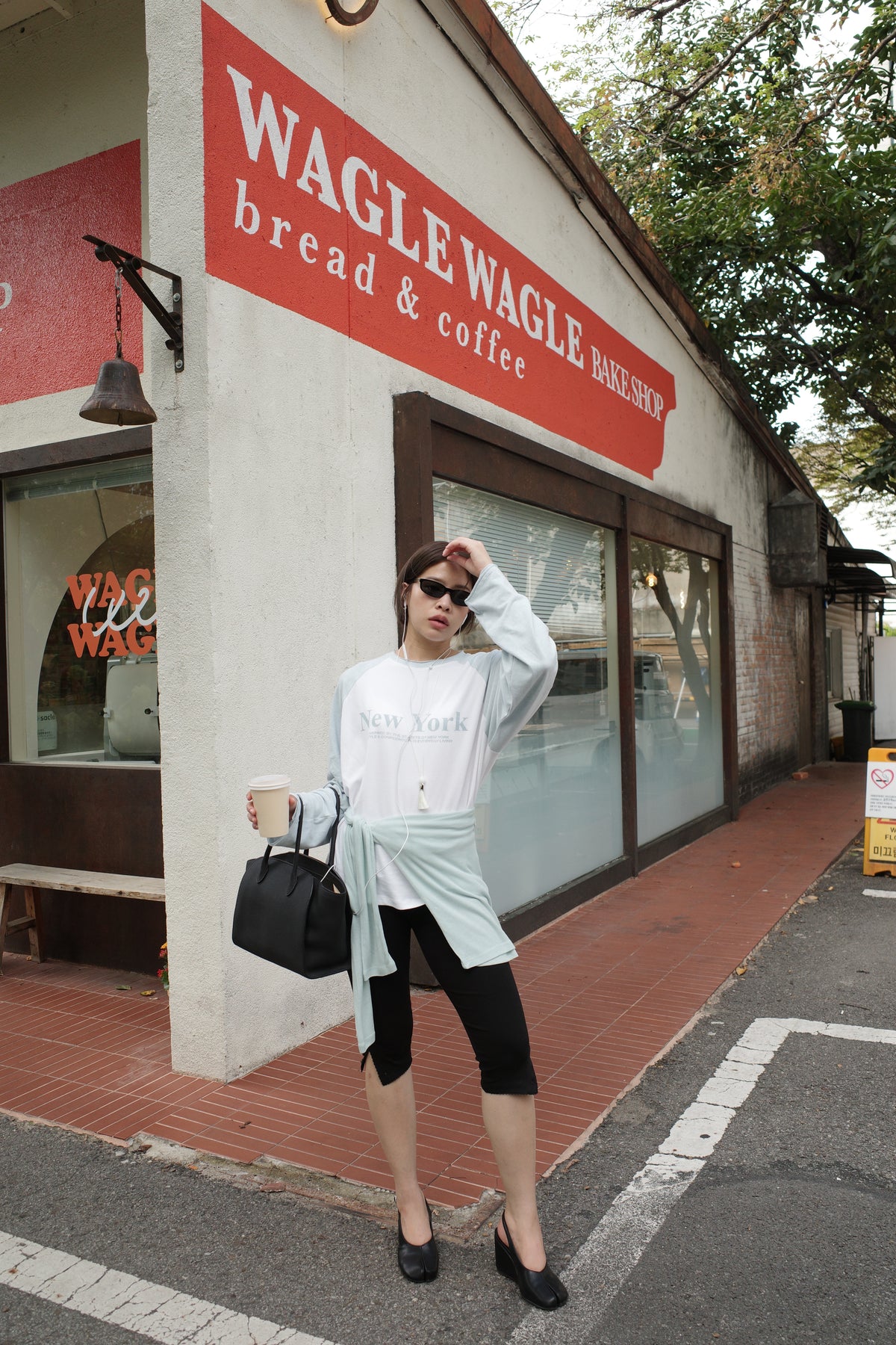 Newyork Raglan Pastel Sleeve Top