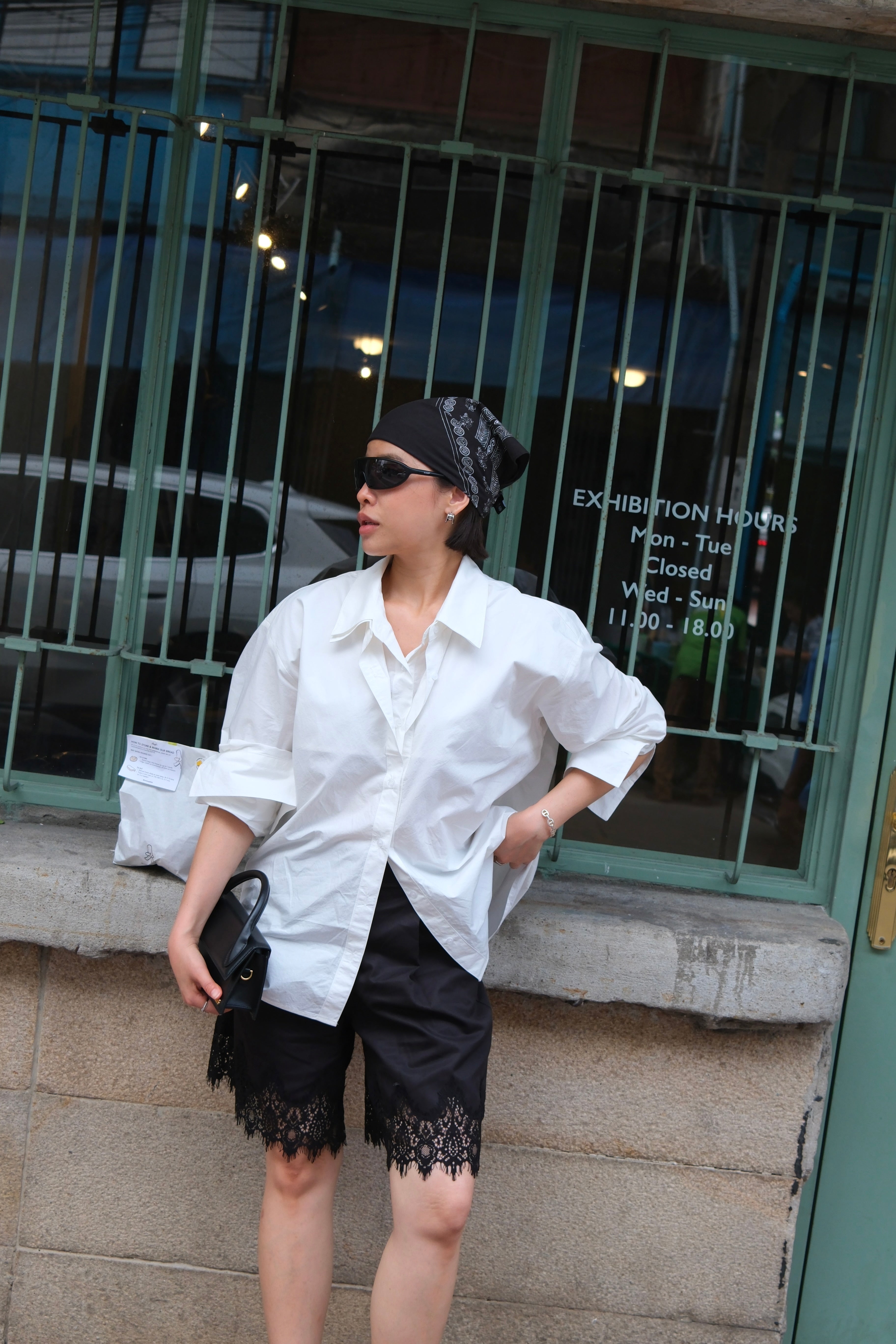 Double Collar Loose Shirt