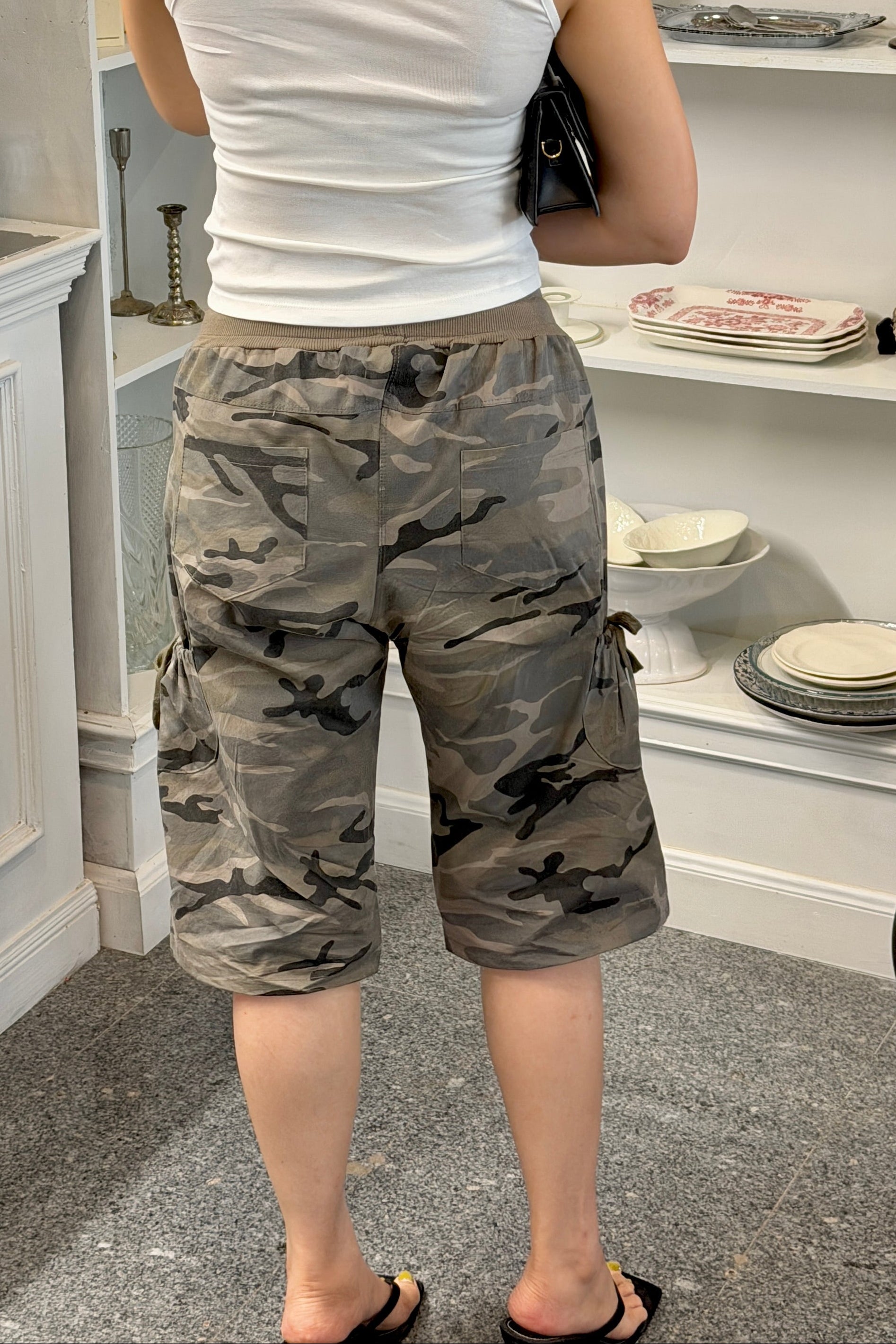 Camo Bermuda Shorts