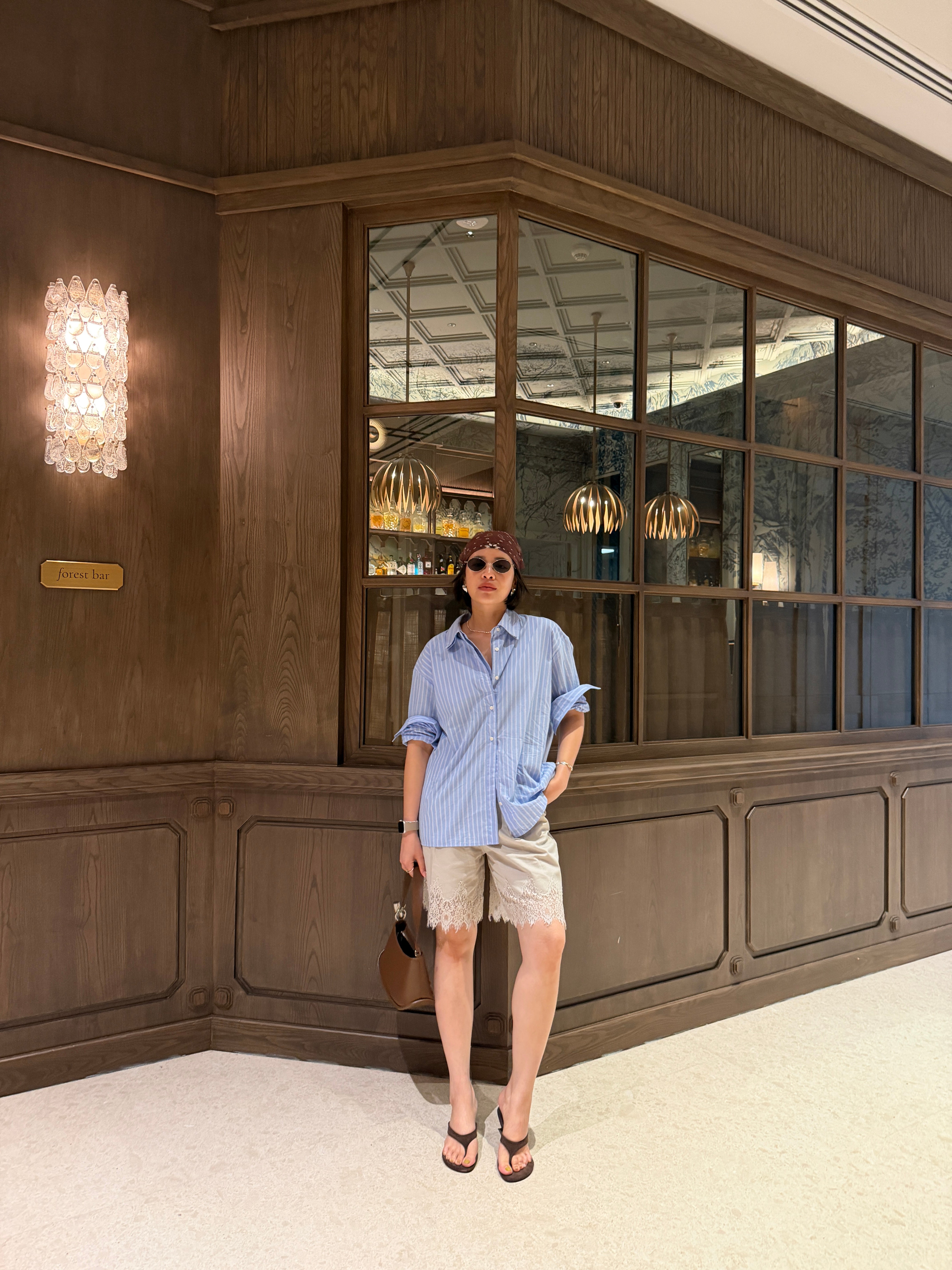 Double Collar Loose Shirt