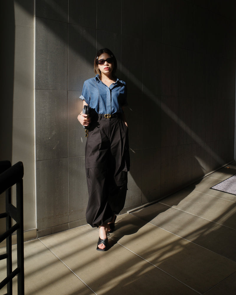 2 way cargo balloon pants