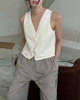 Double layer vest suit