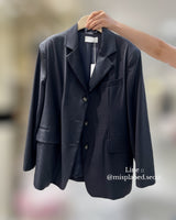oversized 3-button suit
