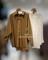 2-way oversized shirt