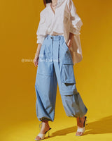 2 way cargo balloon pants