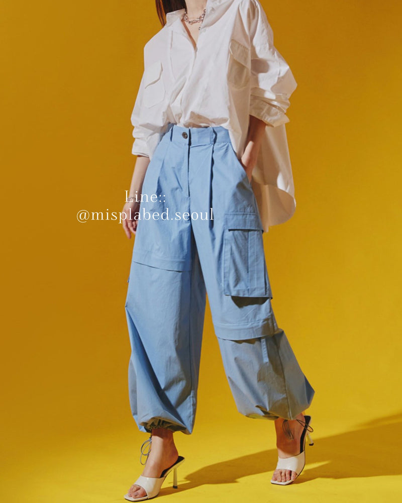 2 way cargo balloon pants