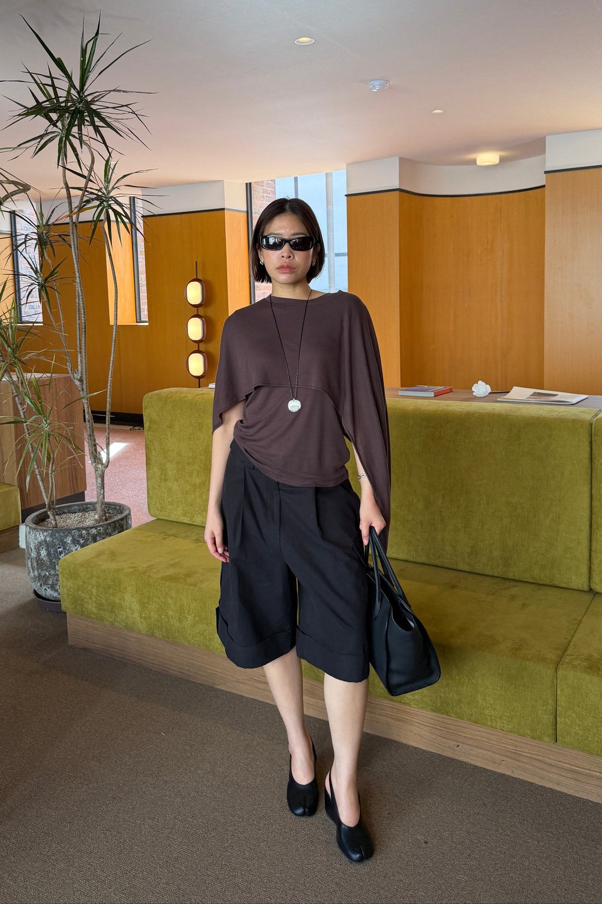 Miu Layered Cape Top