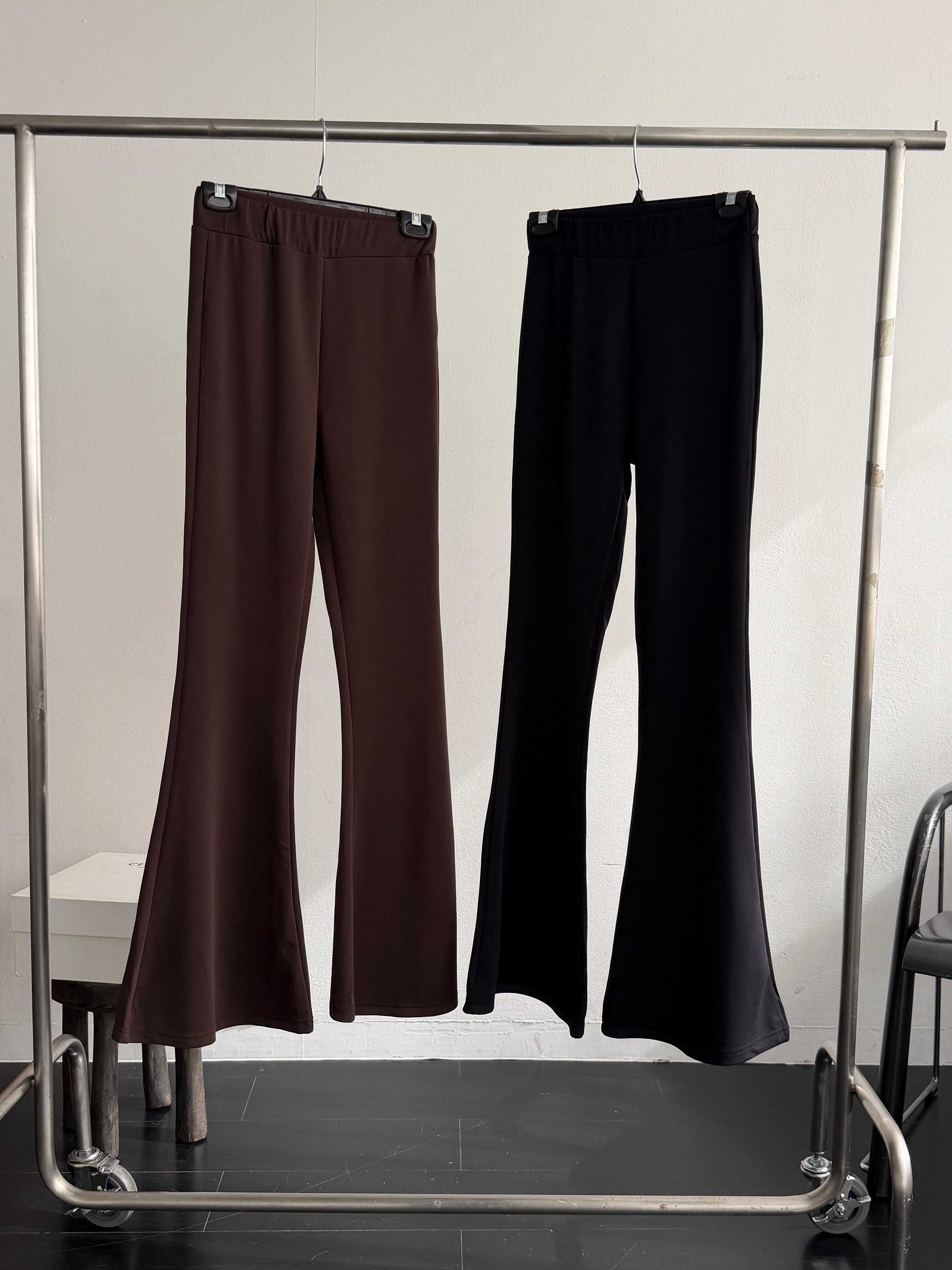 Kimber high-rise flared pants