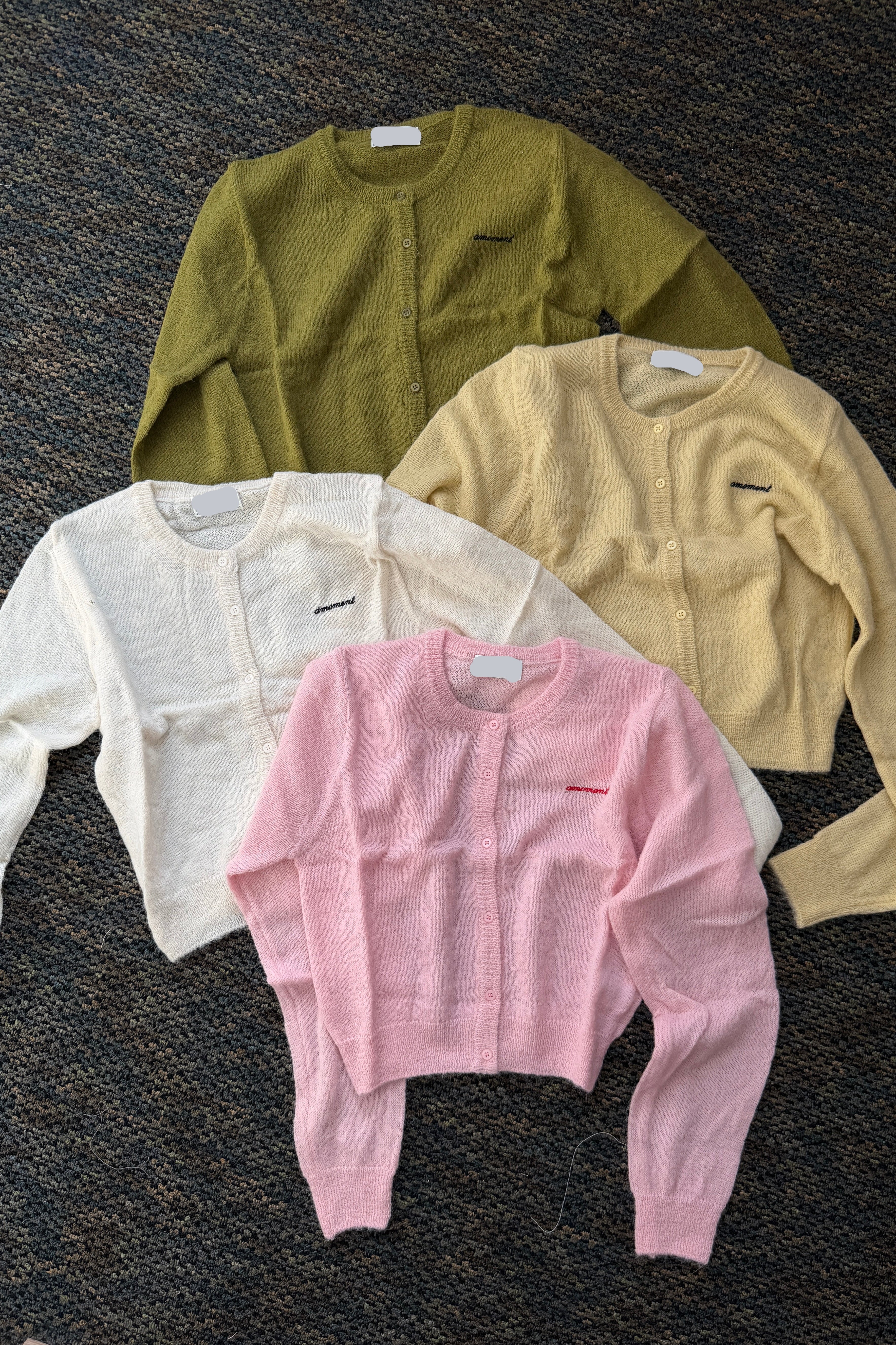 Alpaca crop cardigan