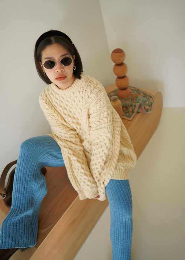 Multi oversized knit