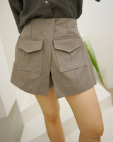 double pocket mini skort
