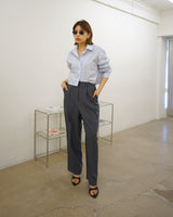 undone crop shirt